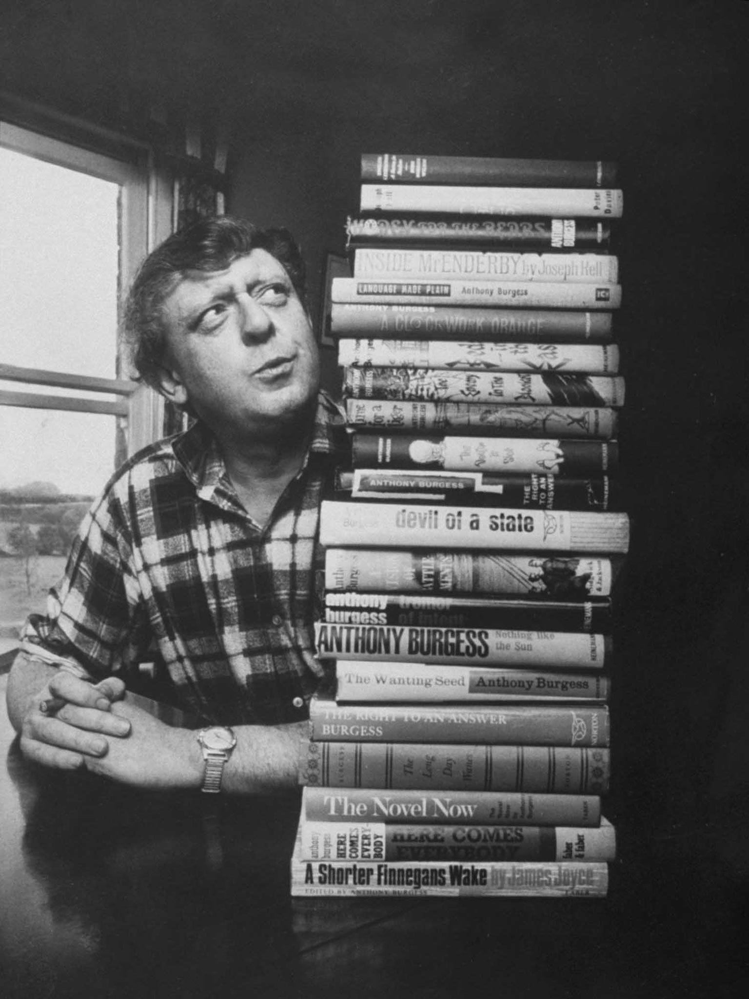 Pioneering author Anthony Burgess in 1968