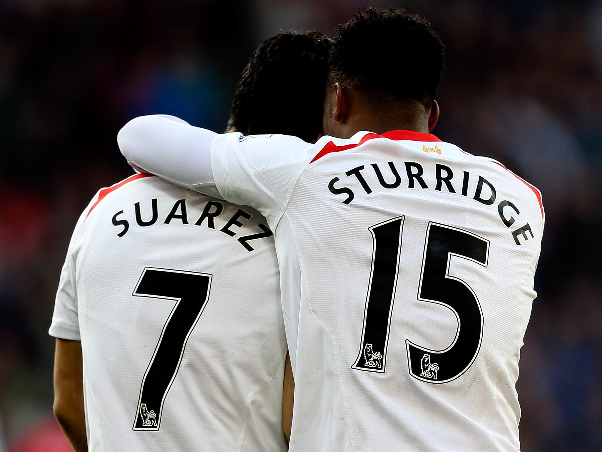 Luis Suarez and Daniel Sturridge