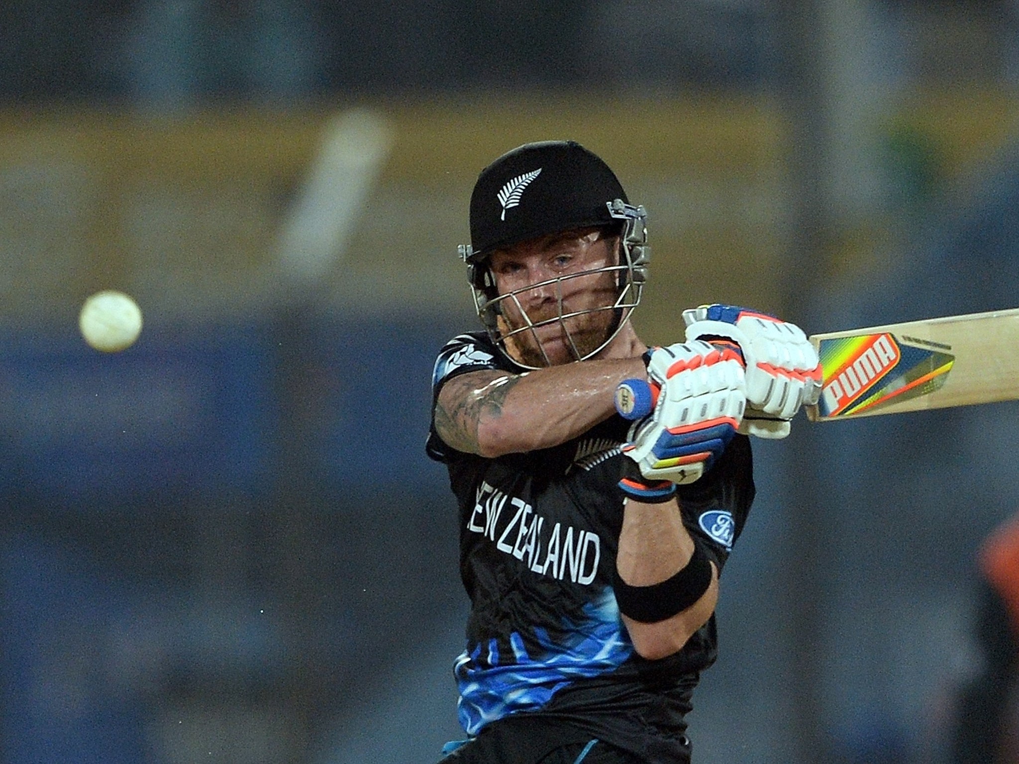 Brendon McCullum hit a match-winning 65 to help New Zealand beat the Netherlands