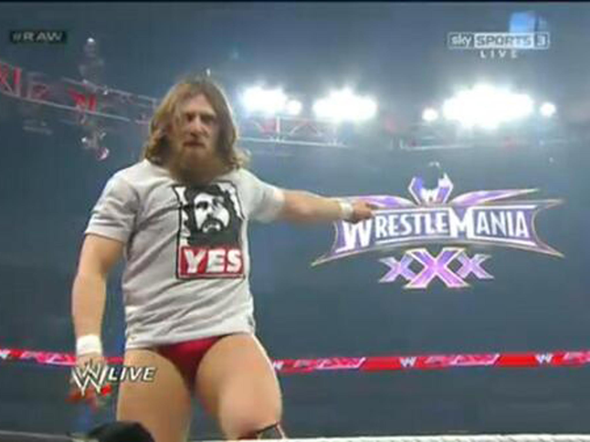 Daniel Bryan returned to Raw to make his intentions clear for Wrestlemania 30