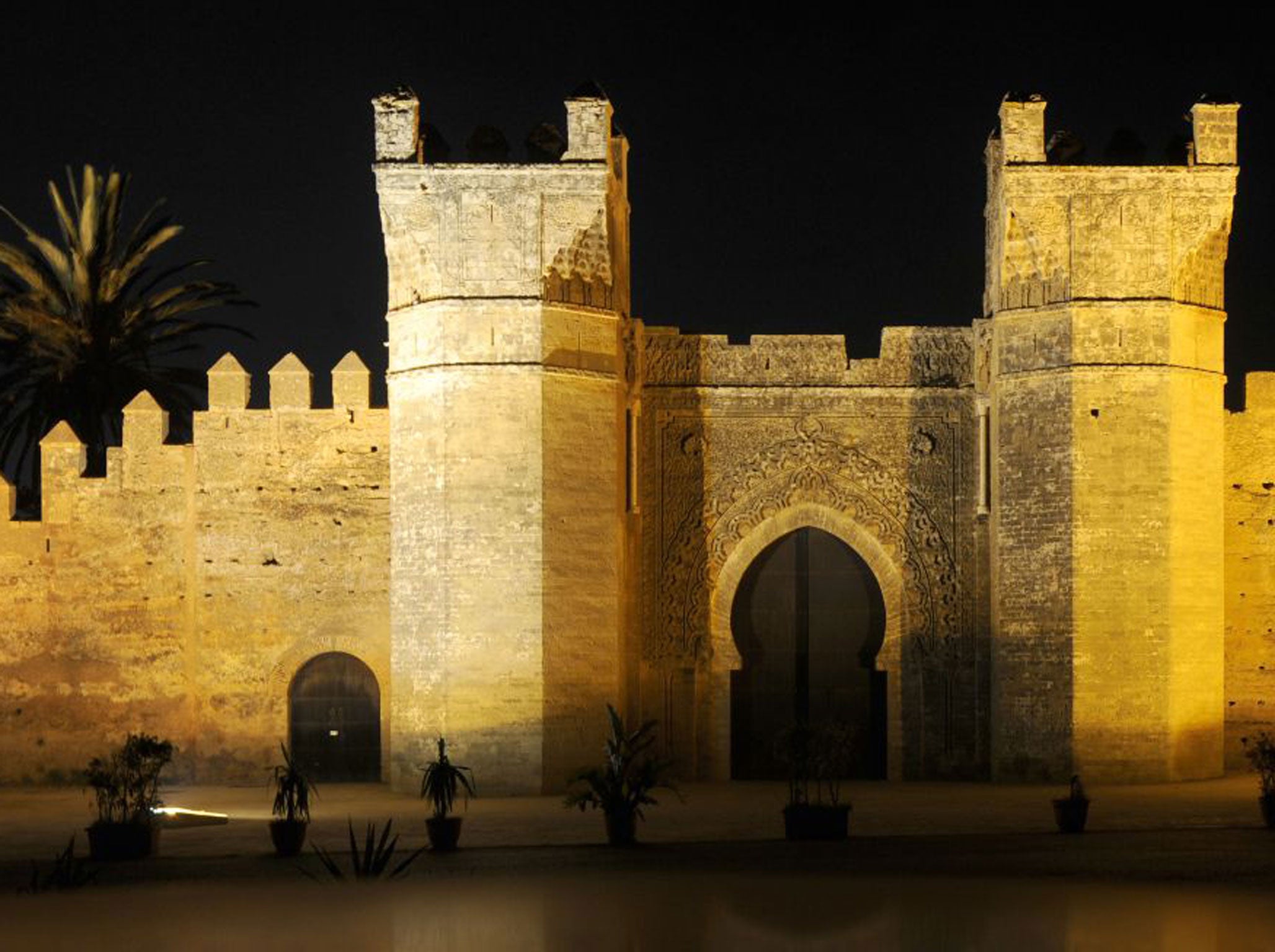 Chellah, a Roman fortress, is just outside the coastal capital Rabat, a former imperial city and Unesco World Heritage site