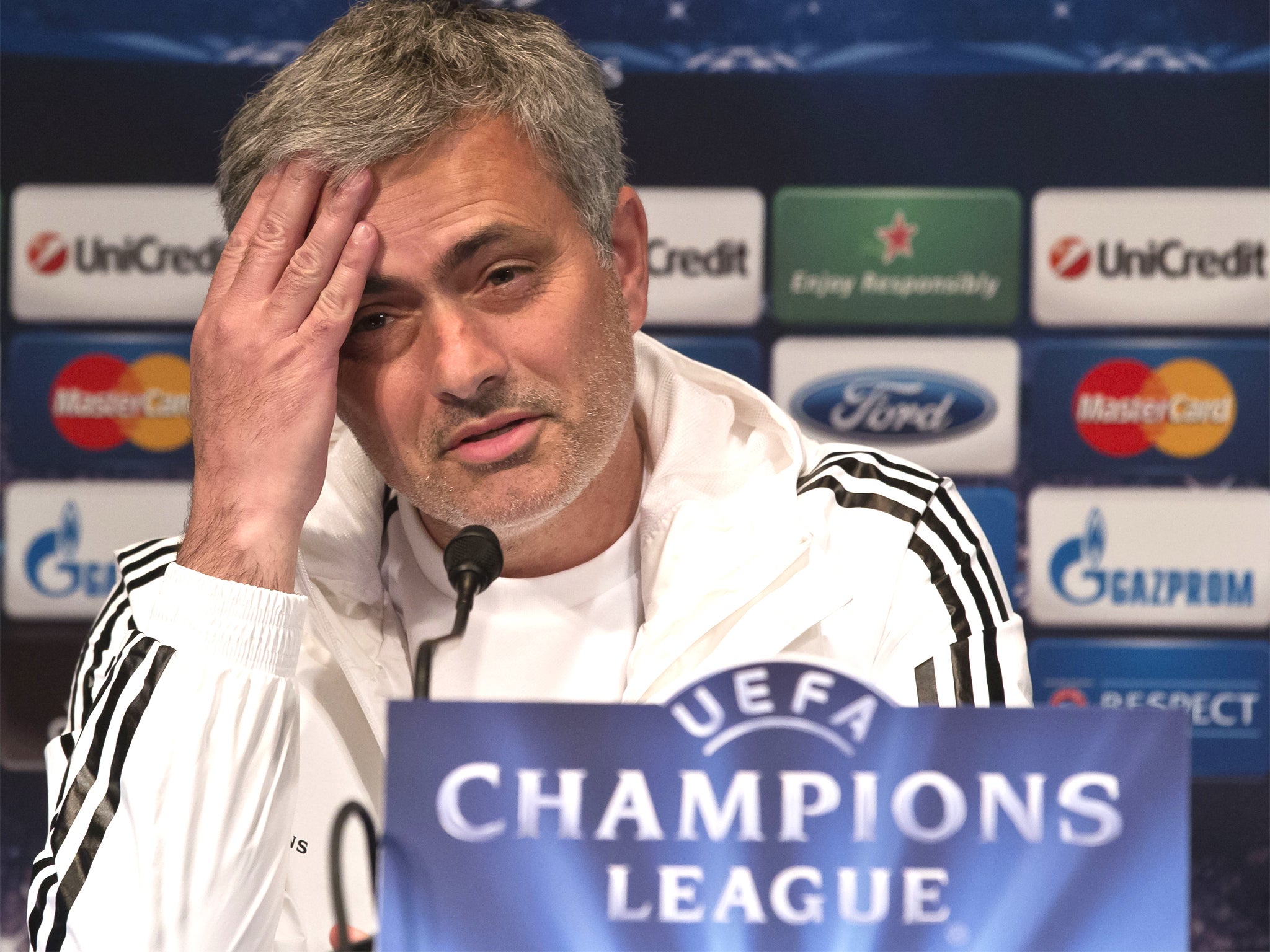 Jose Mourinho made a point of praising rivals’ squads in his press conference