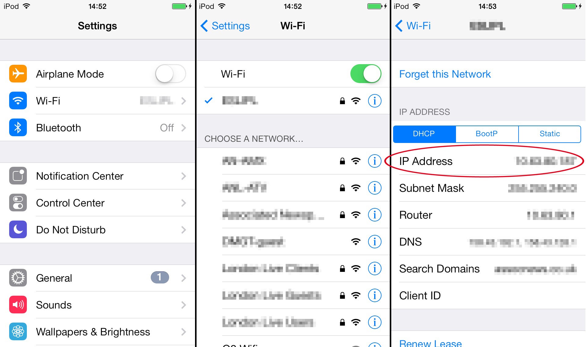 How to find your IP on iPhone