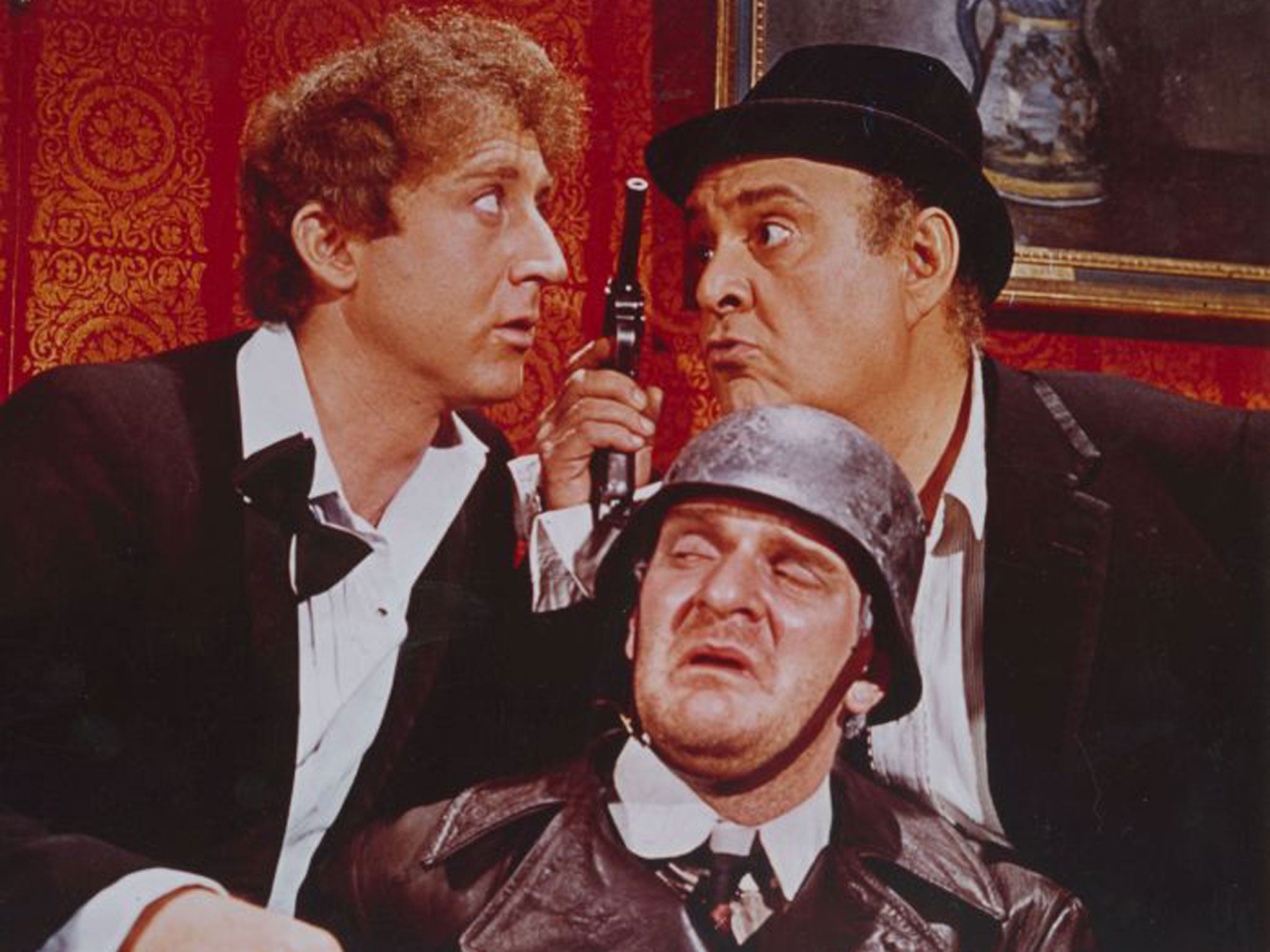 (From left to right) Gene Wilder, Kenneth Mars and Zero Mostel and in The Producers