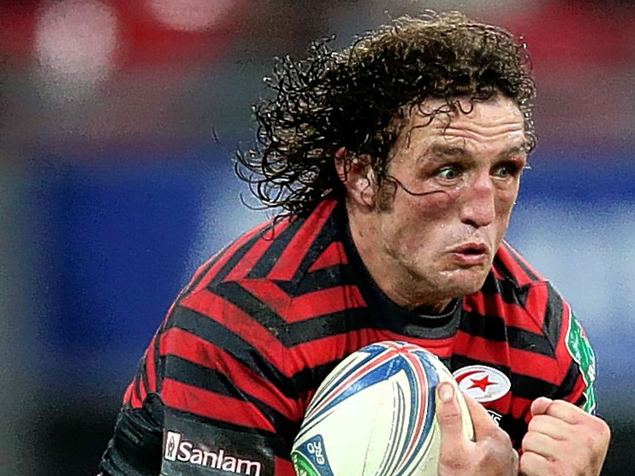 Jacques Burger has, due to injury, played only 10 Heineken Cup games for Saracens