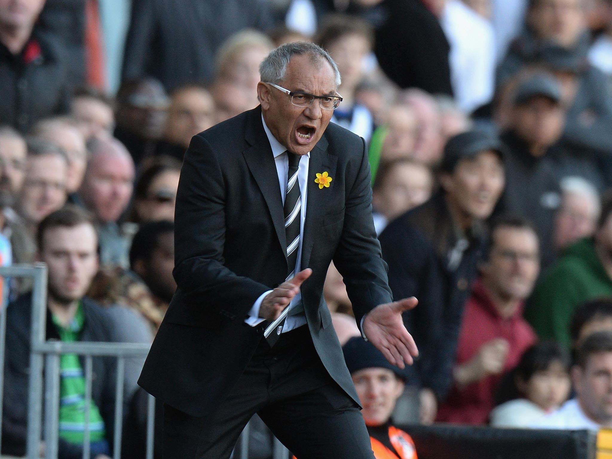 Felix Magath believes he needs four wins from six to stay up