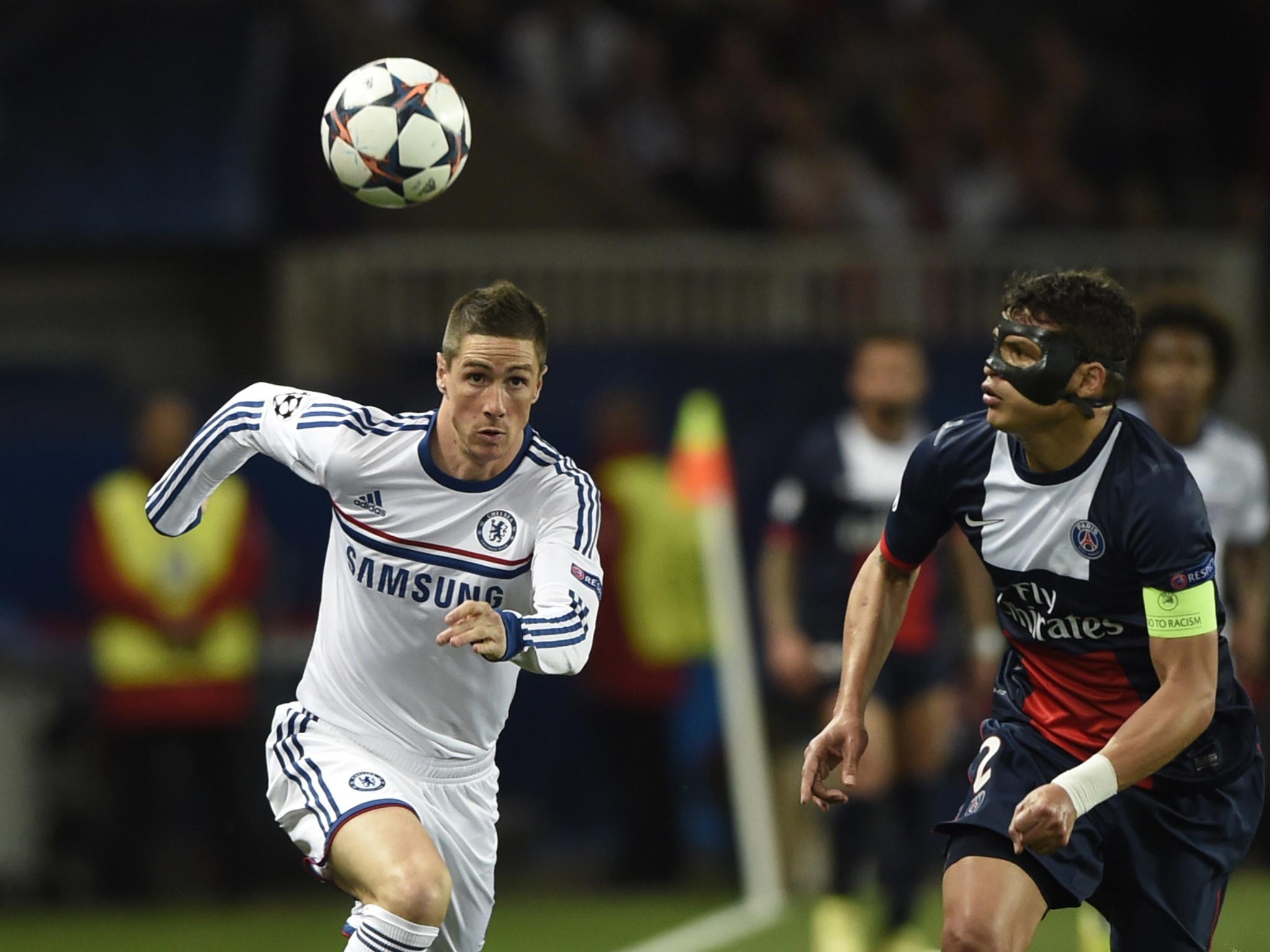 Fernando Torres was not trusted to start in Paris and did little when he came on in the second half