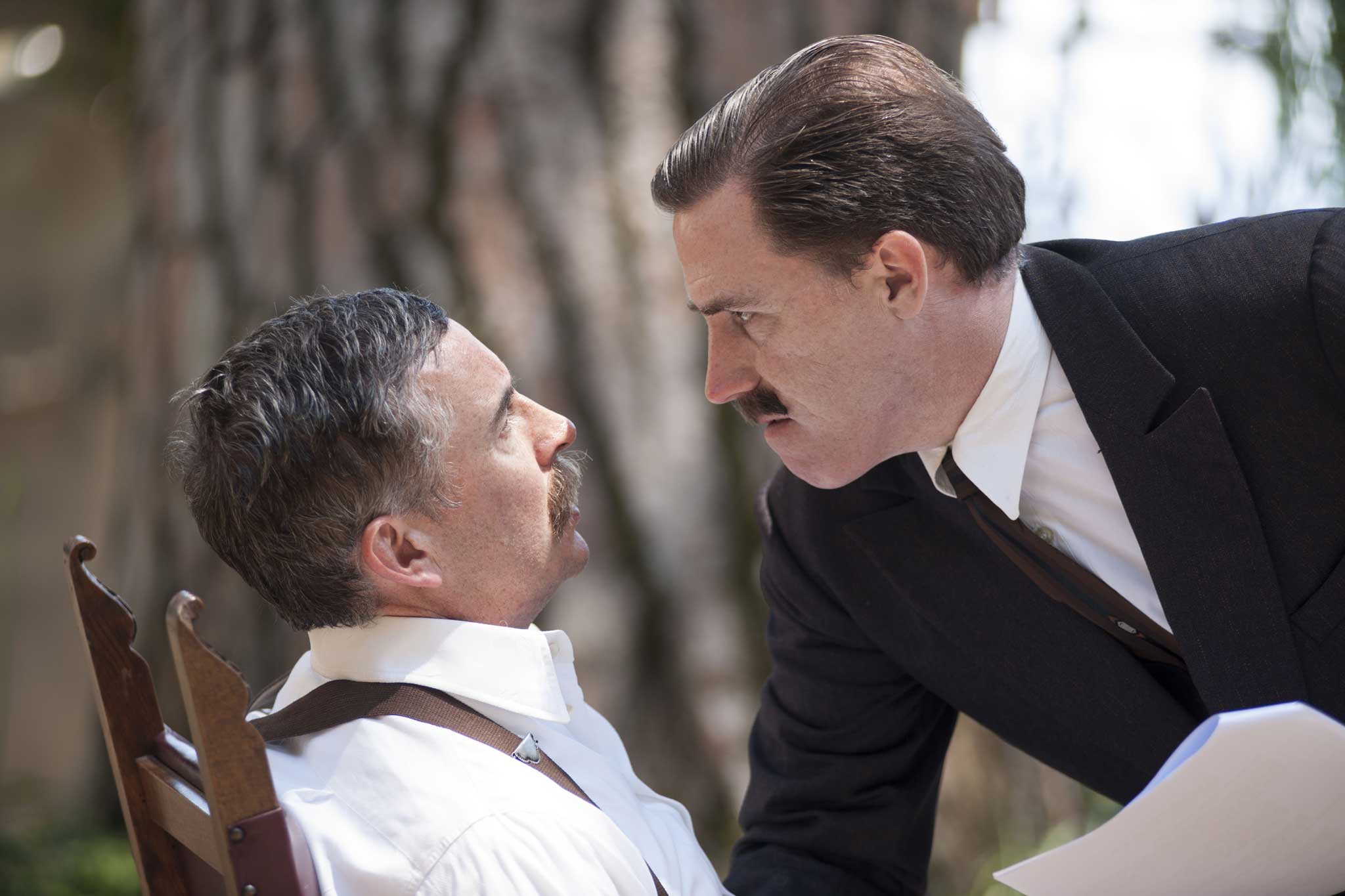 Brydon (right) with Steve Coogan in 'The Trip to Italy', in which the pair bicker their way around the country's restaurants over a period of six weeks