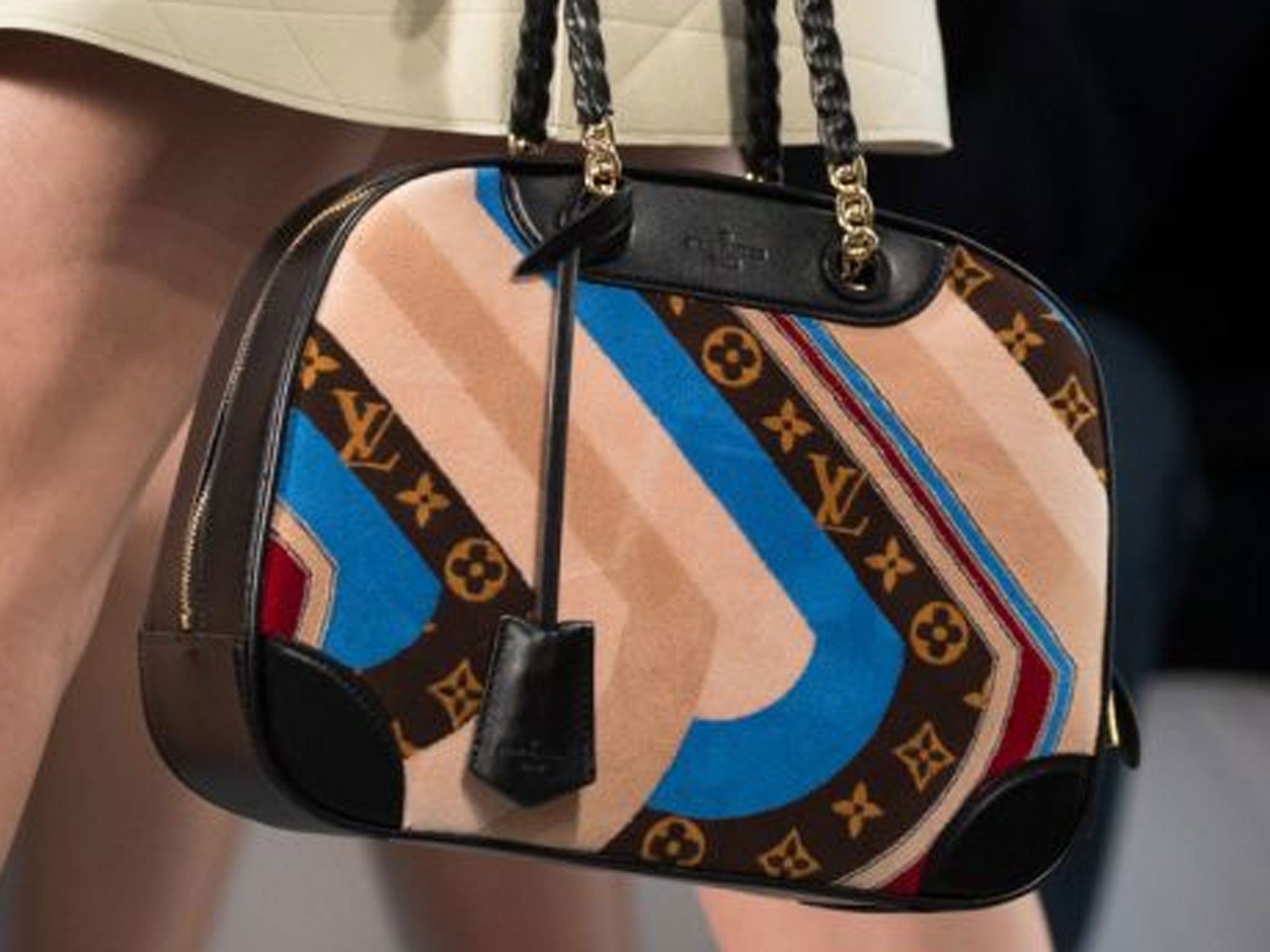 Vuitton's interlaced LV is fashion's most copied fashion logo