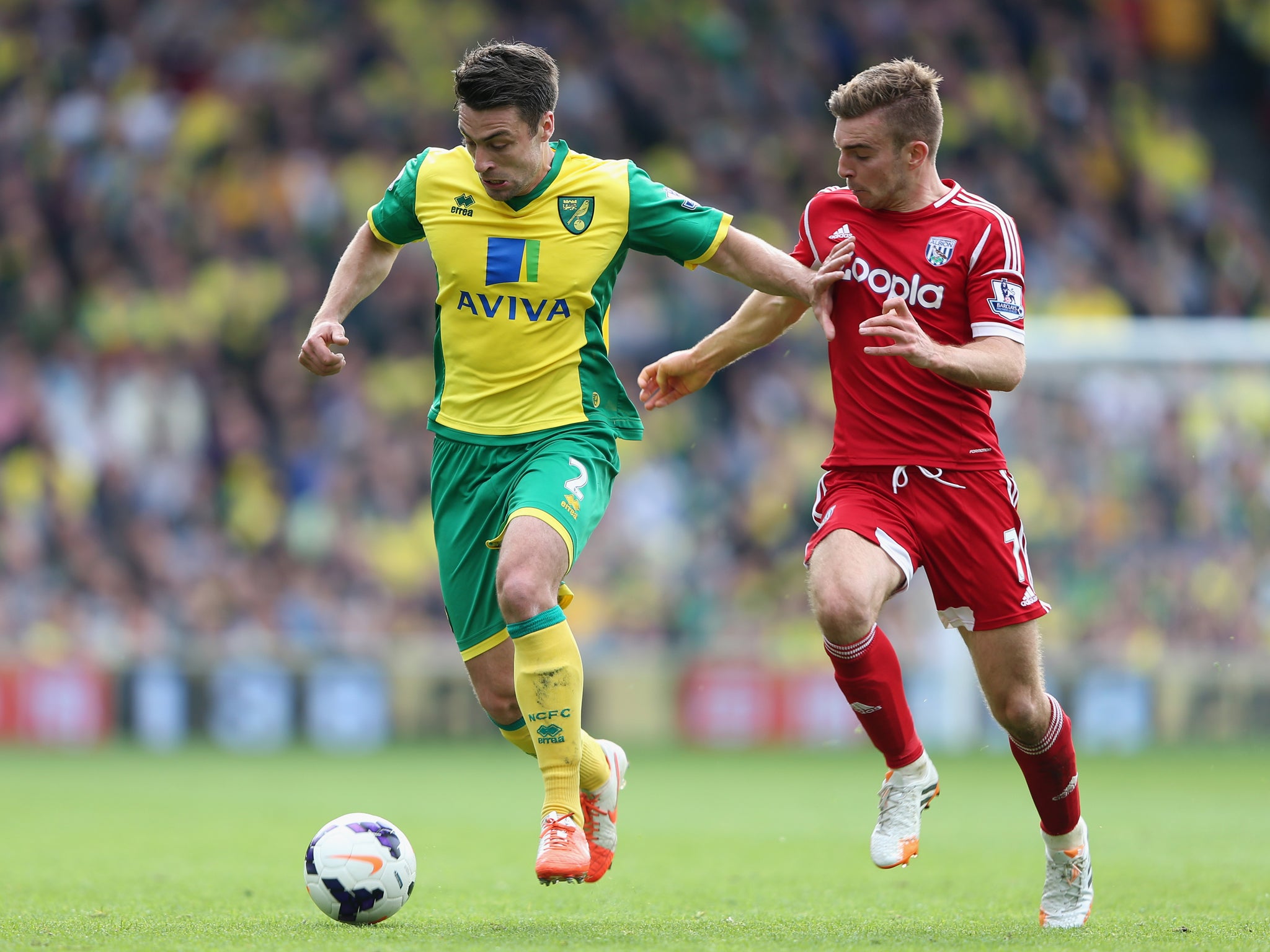 Norwich captain Russell Martin