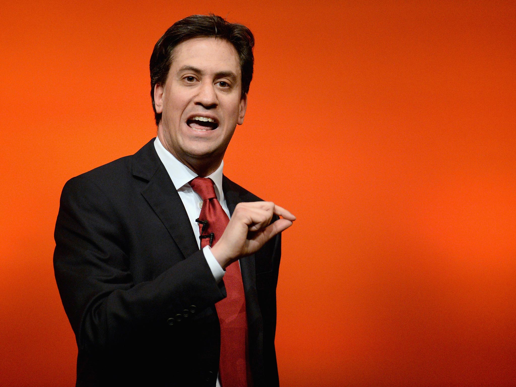 Ed Miliband claims the middle class in Britain is facing the prospect that their children will be worse off than they were