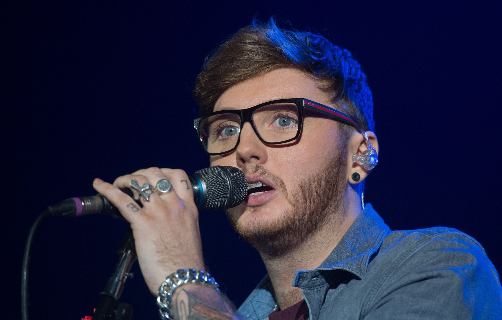 James Arthur has denied being dropped from his record label