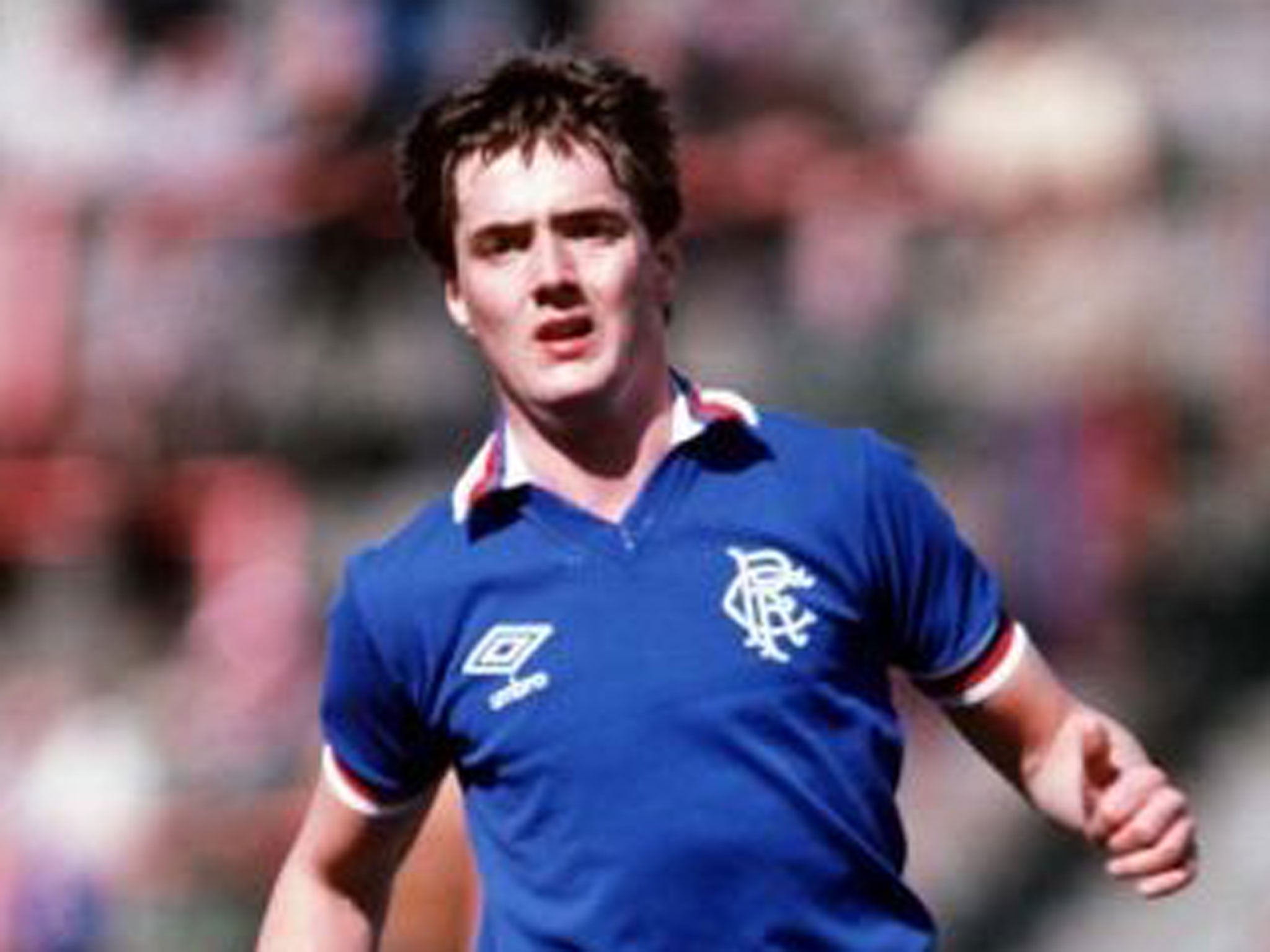 Lavish skills: Footballer Ian Redford