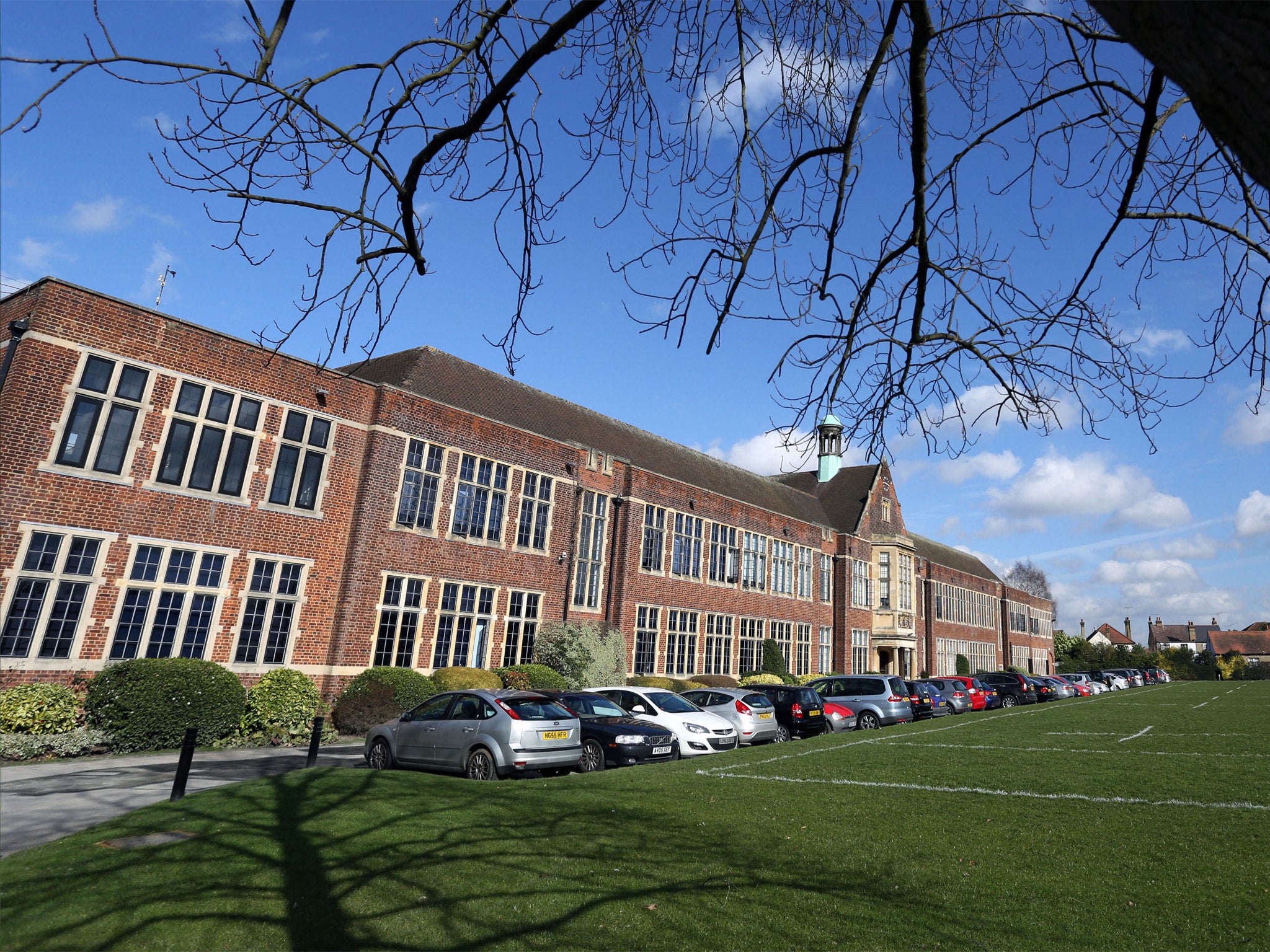 Queen Elizabeth's Boys' School is situated in the heart of what would be described as very leafy, suburban territory