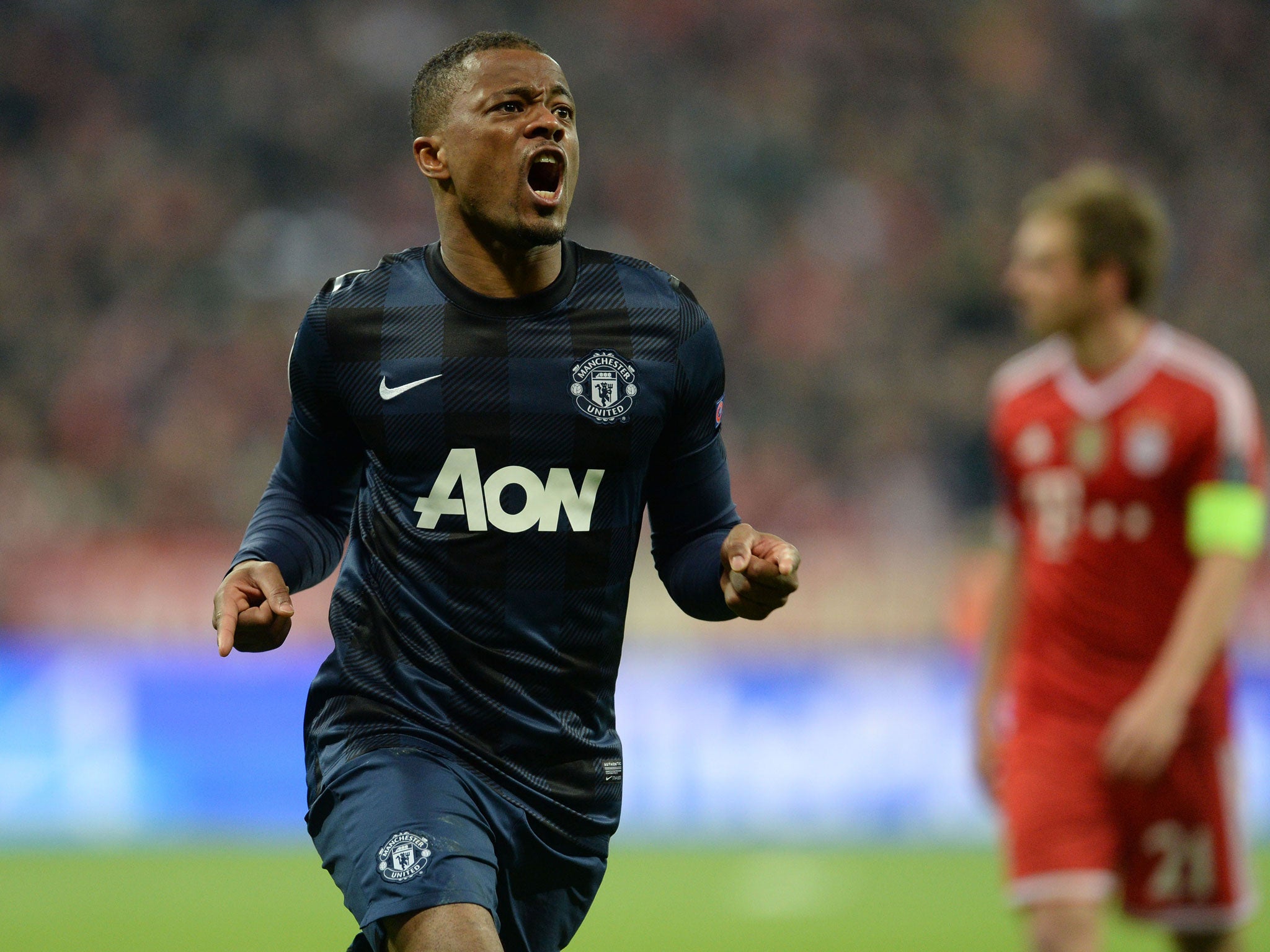 When Evra first arrived, we used to wonder whether the manager had signed a jockey, rather than a footballer