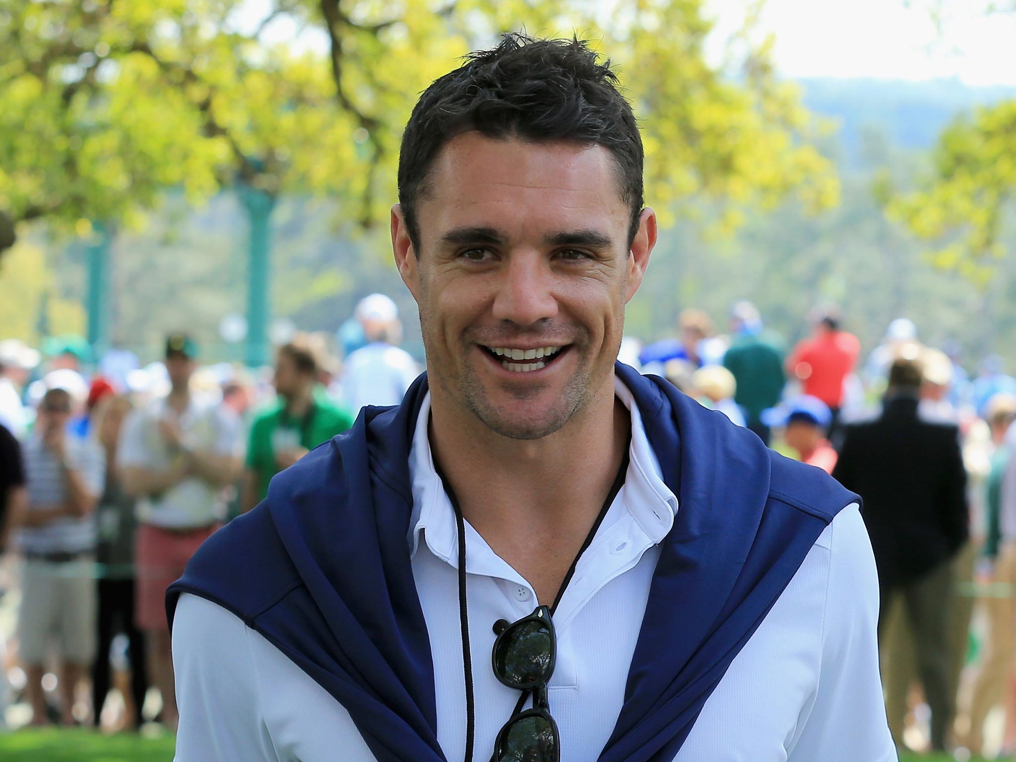 Dan Carter of the All Blacks rugby team