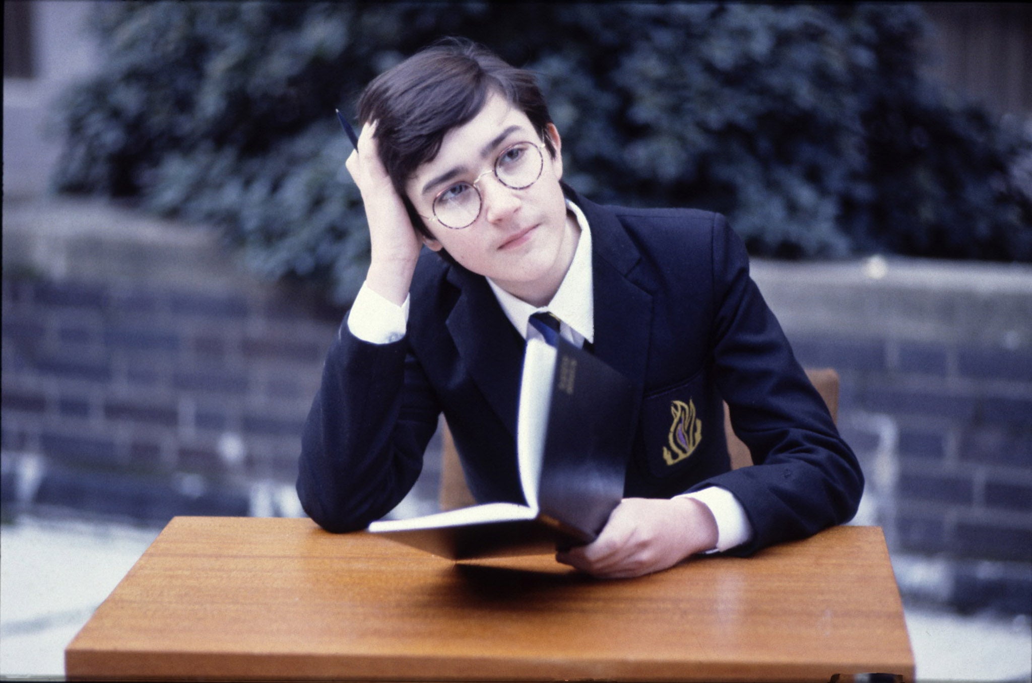 Gian Sammarco plays Adrian Mole in 'The Secret Diary of Adrian Mole'