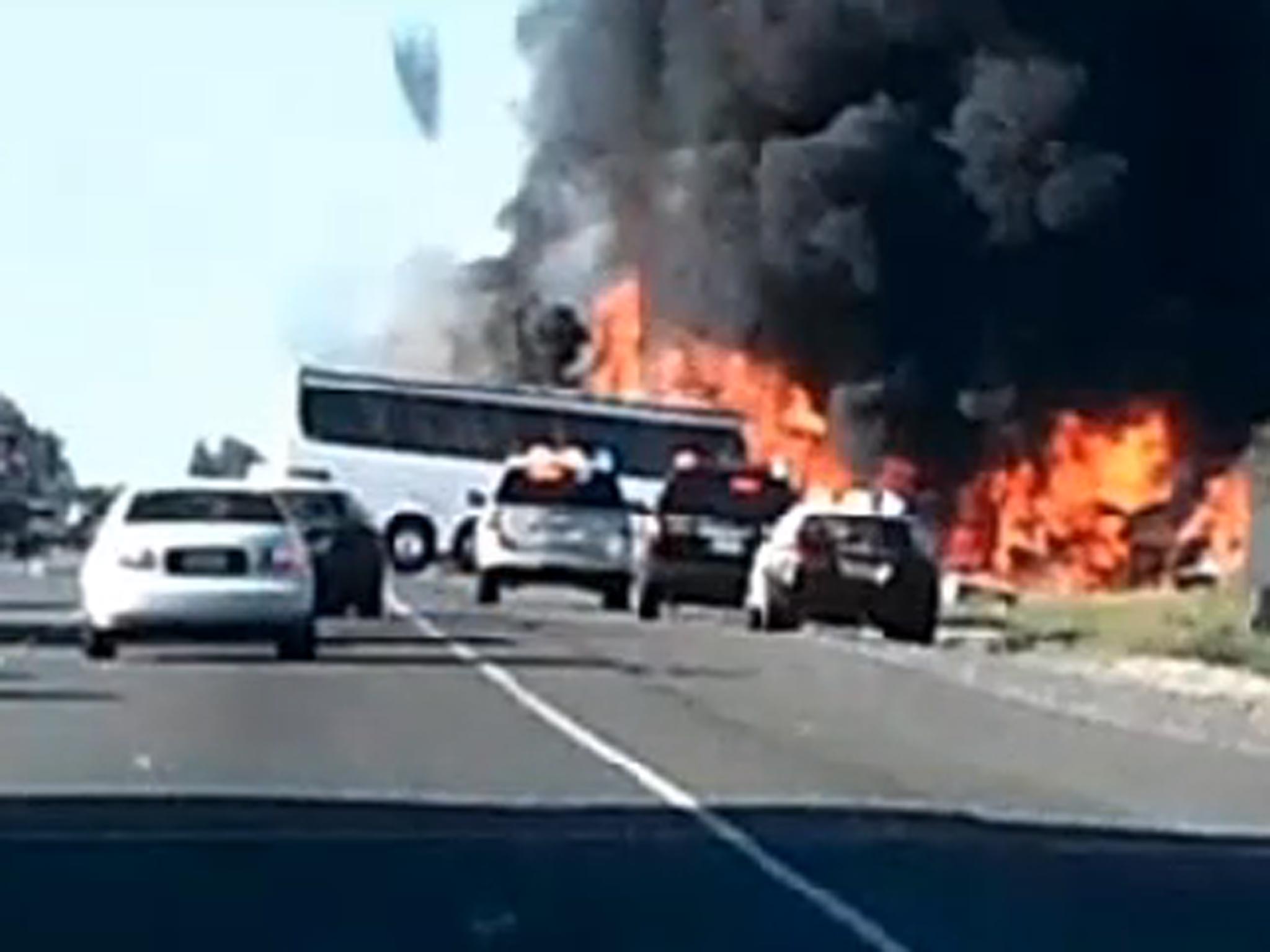 The bus crash in San Francisco which has killed 10 people