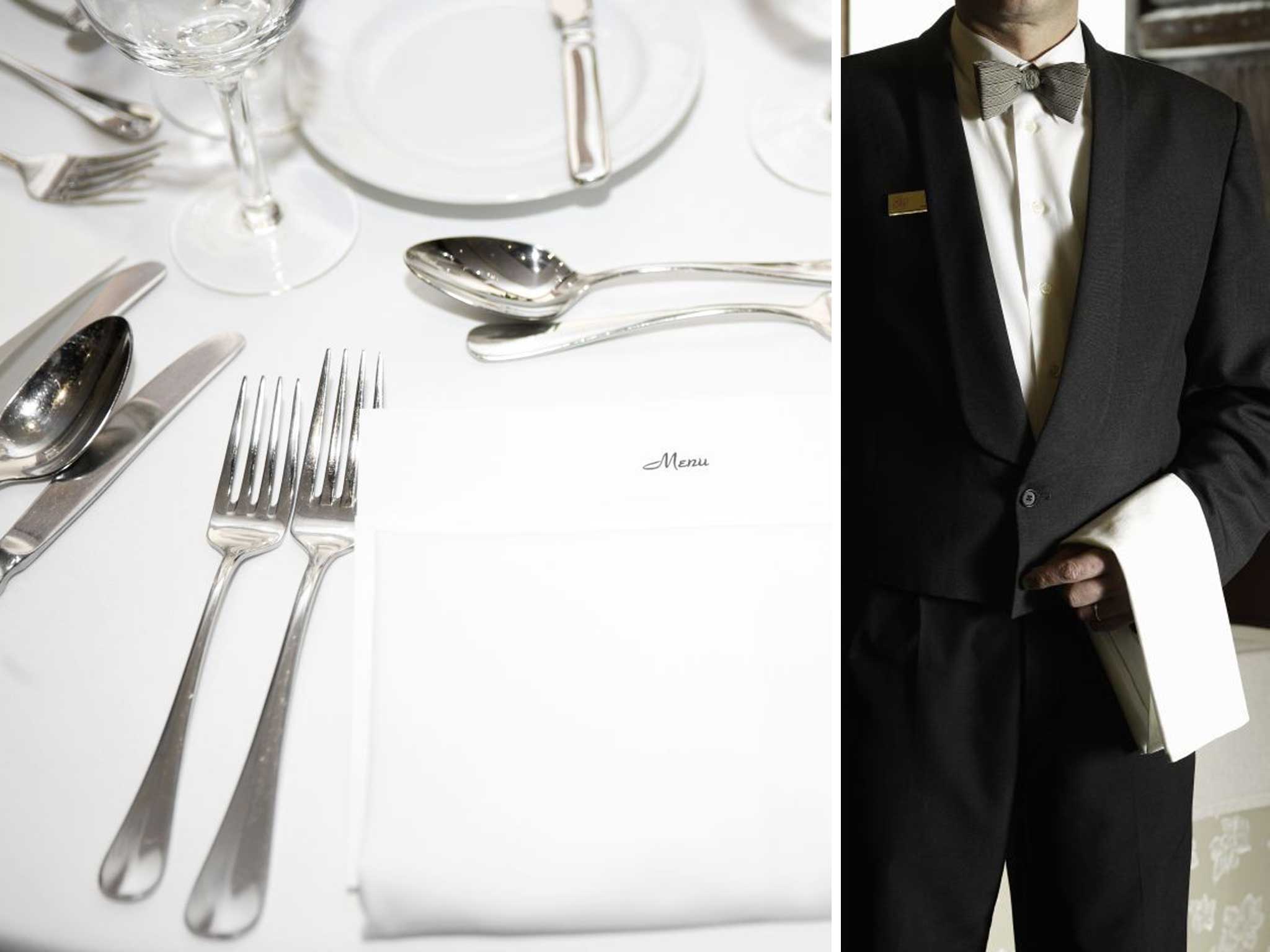 Are you comfortable with your waiter looking up your details?