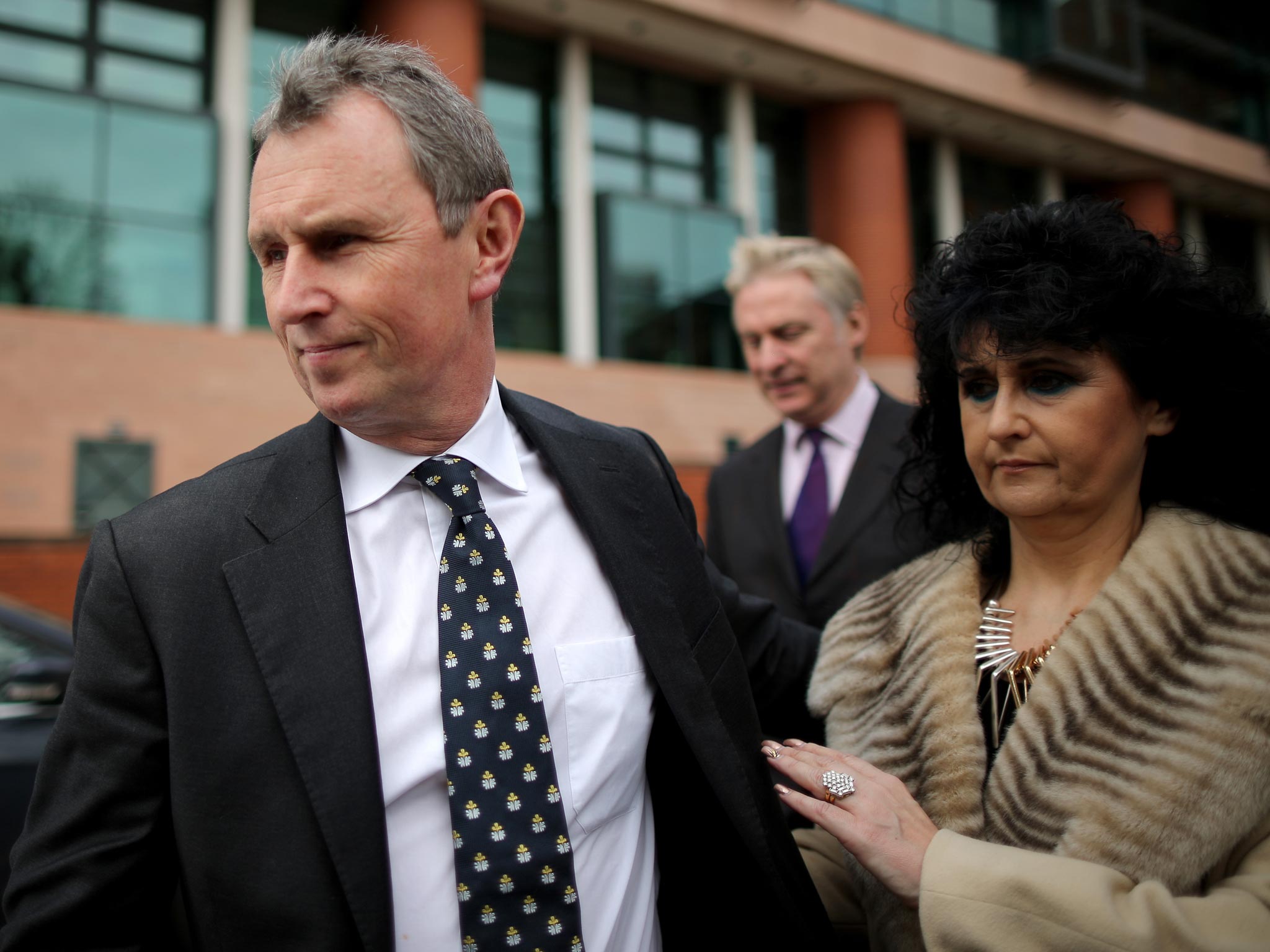 Former deputy speaker of the House of Commons Nigel Evans at Preston Crown Court last week