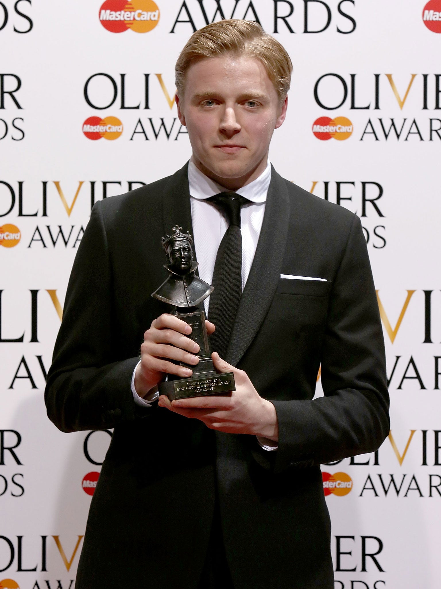 Jack Lowden, winner of the Olivier award for Best Actor in a Supporting Role, in ‘Ghosts’