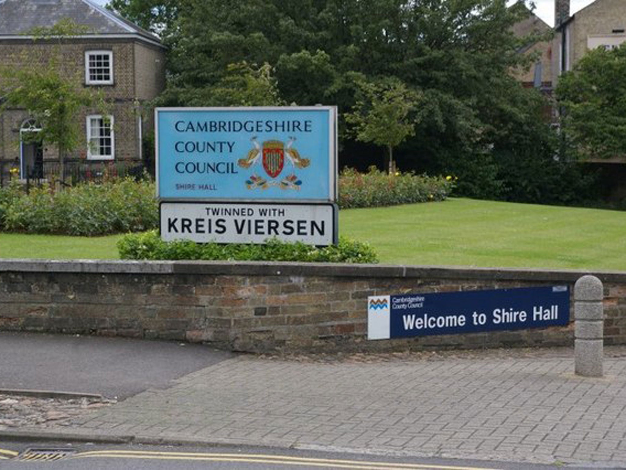 Shire Hall, in Cambridge, where Cllr Gillick allegedly made the comments