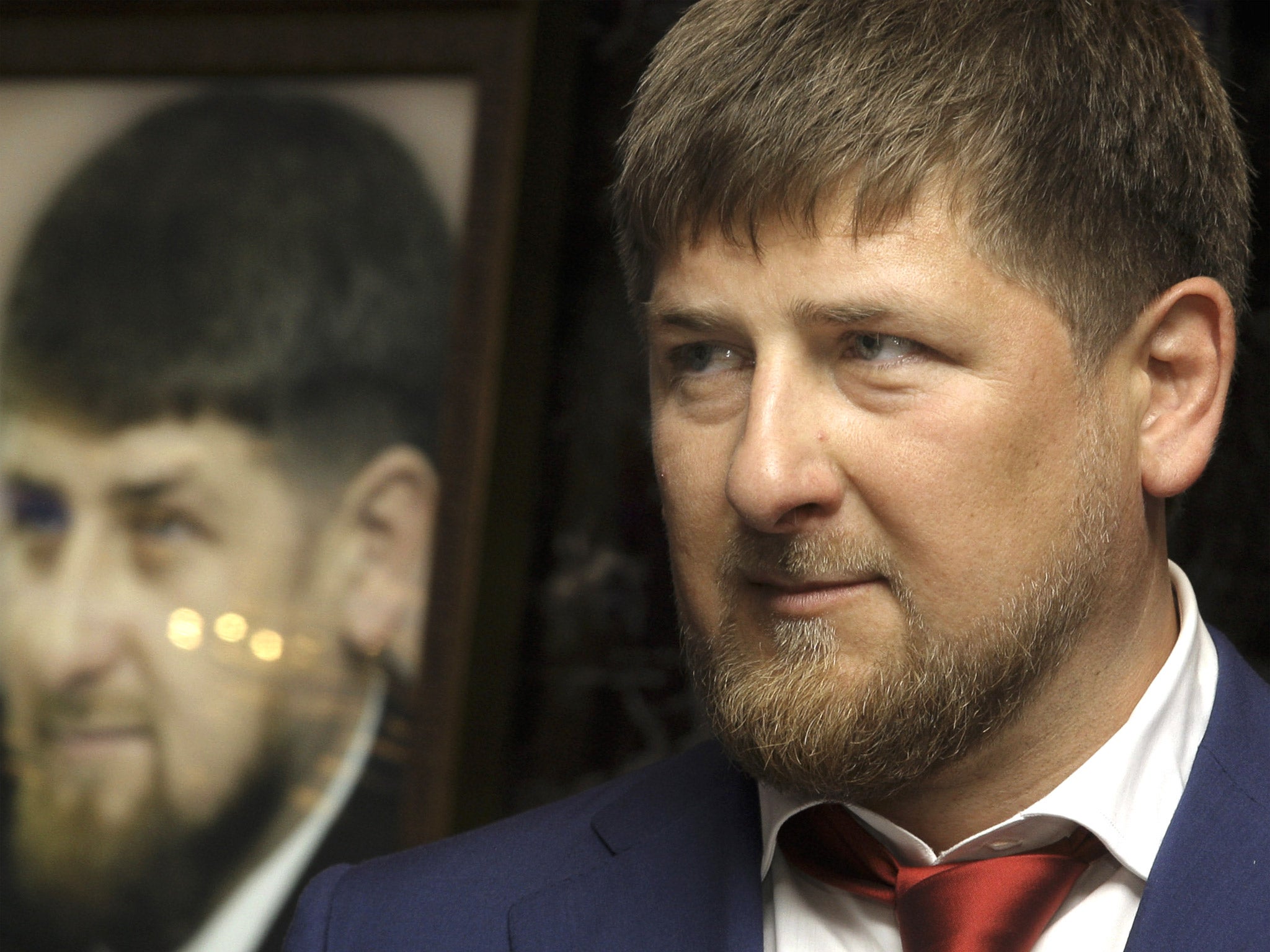 Ramzan Kadyrov, above, was reported to have a hit-list that included his political foe, Akhmed Zakayev