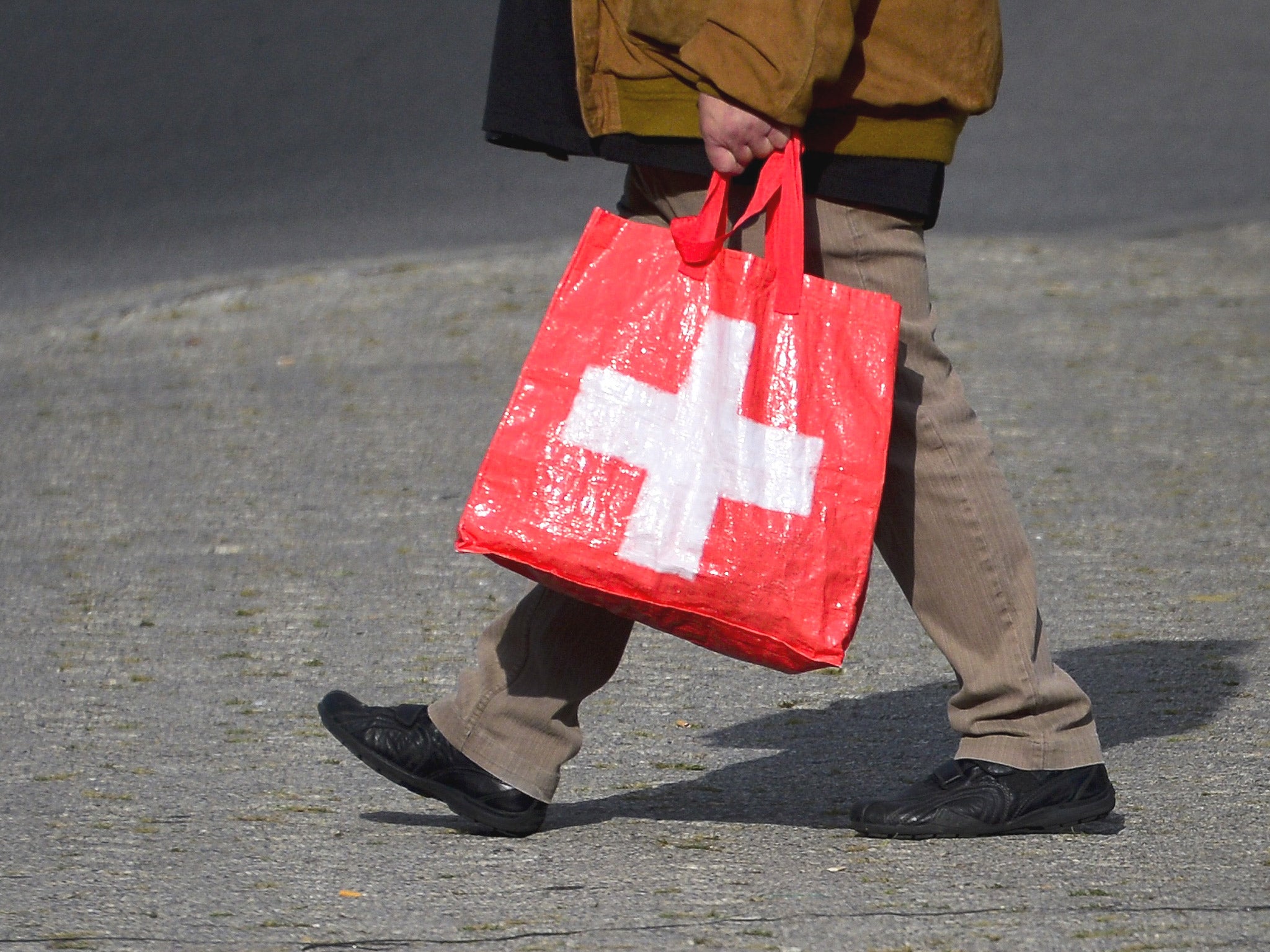 The Swiss will vote in a referendum whether to create a minimum wage of 22 Swiss francs (£15) per hour