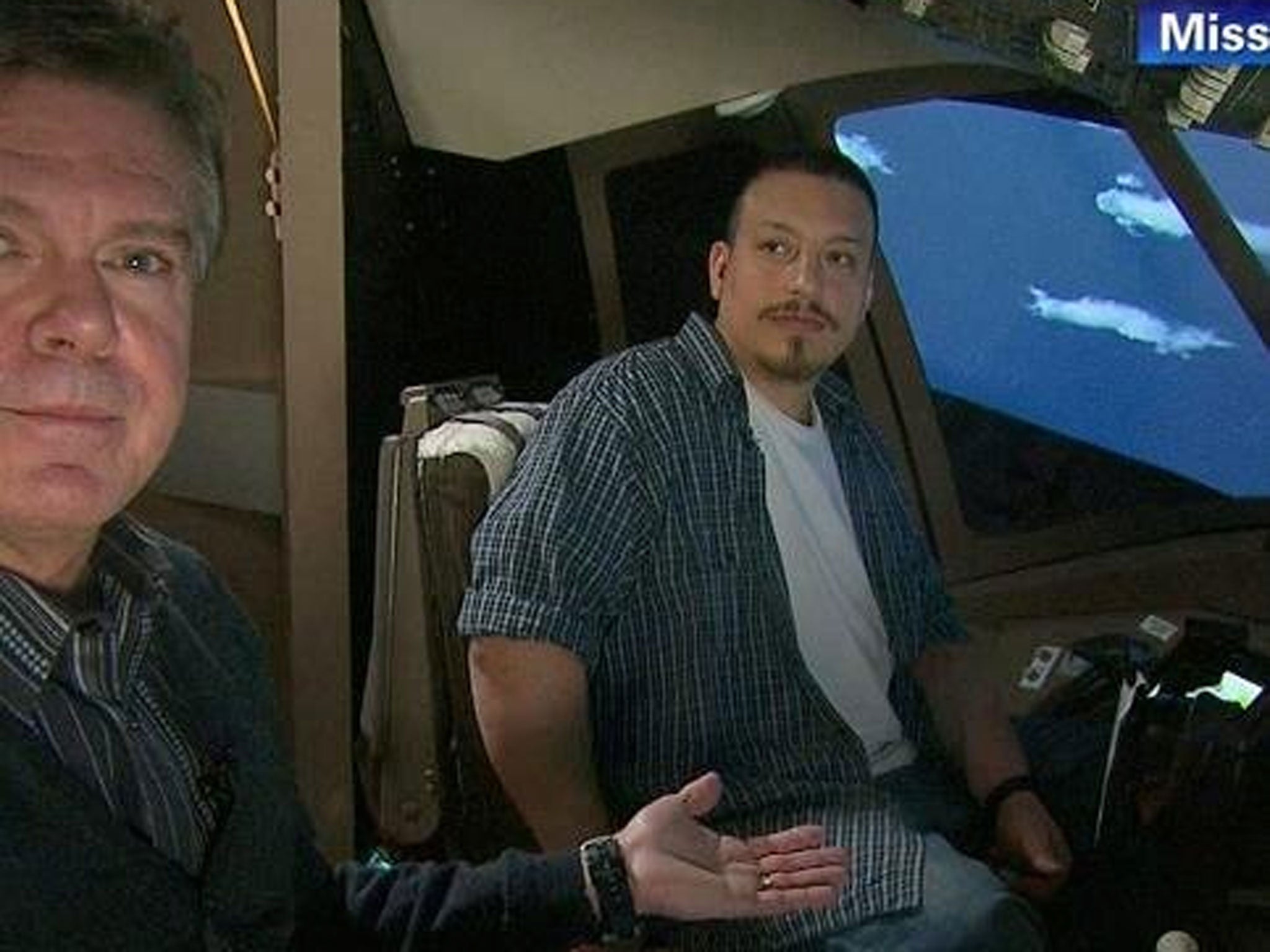 Flight simulator instructor Mitchell Casado featured prominently in CNN's coverage of the search for MH370 - despite his casual appearance