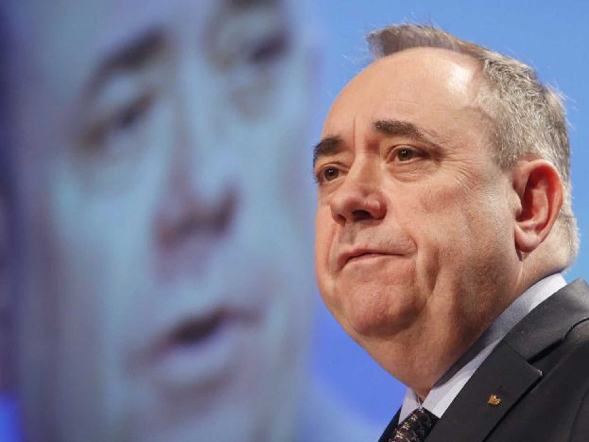 No political games: Alex Salmond, champion of the Scottish independence referendum