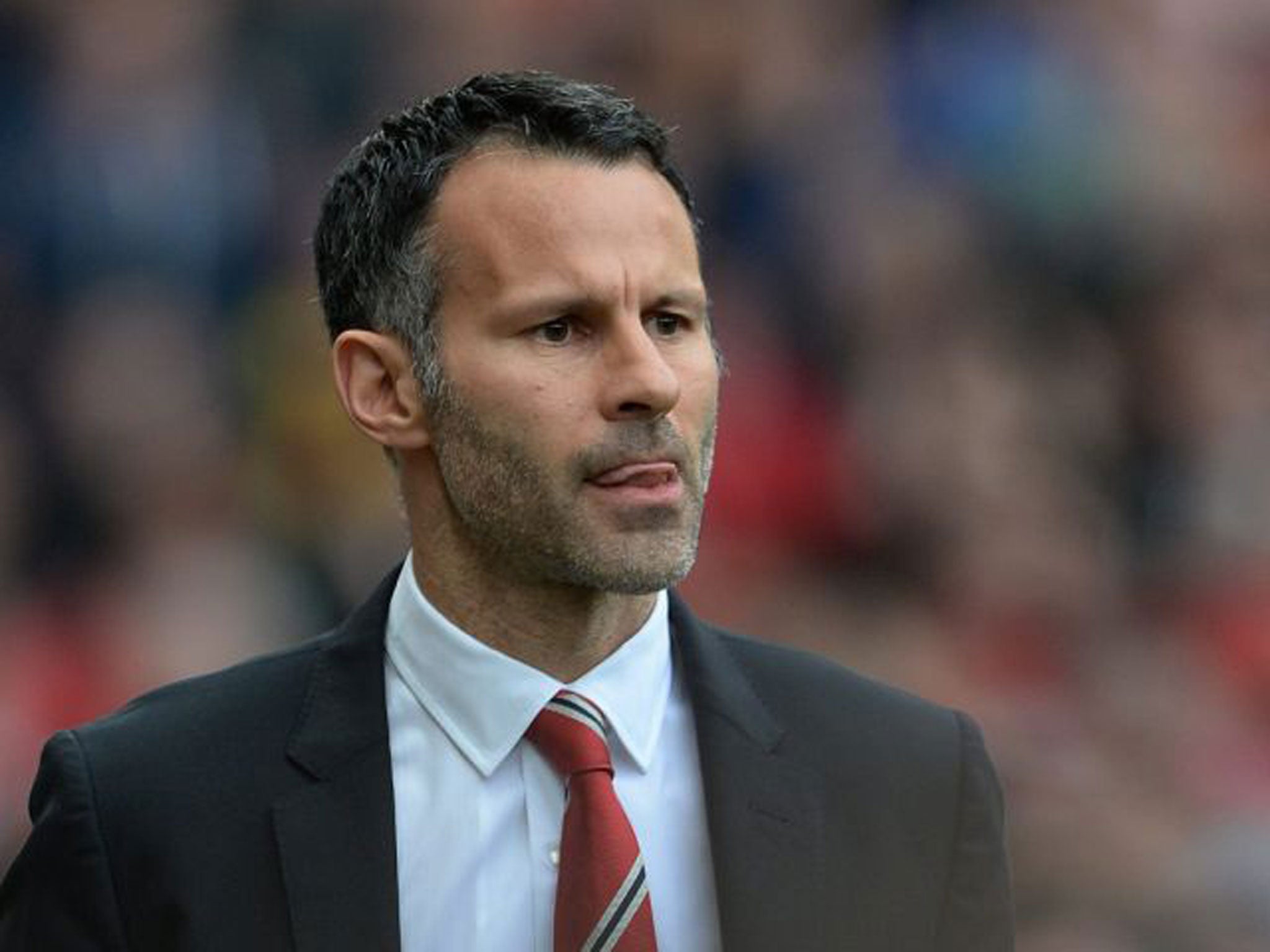 Ryan Giggs will lead out Manchester United against Sunderland