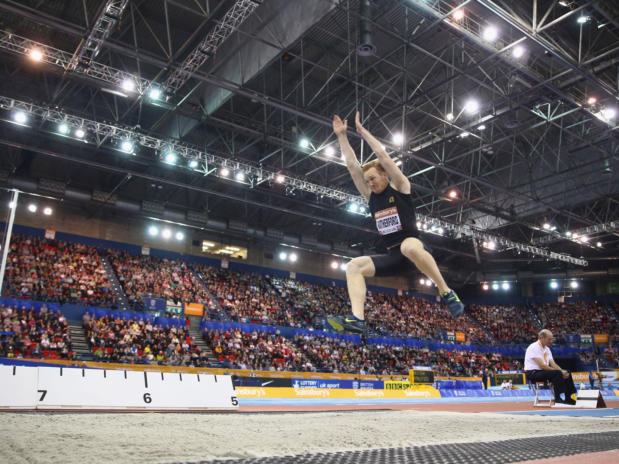 Greg Rutherford has put a miserable 2013 behind him