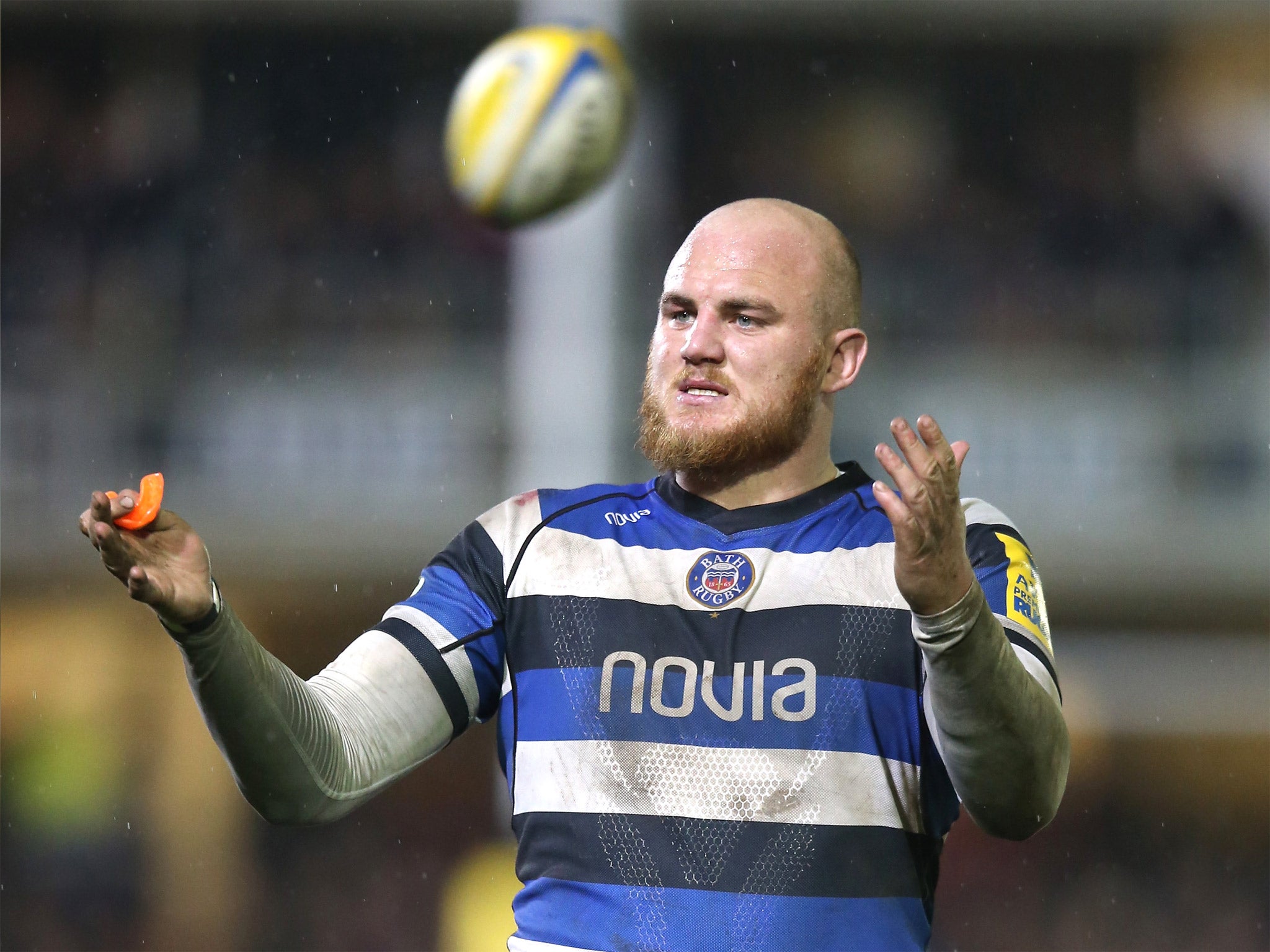 Matt Garvey rolled his ankle against Wasps