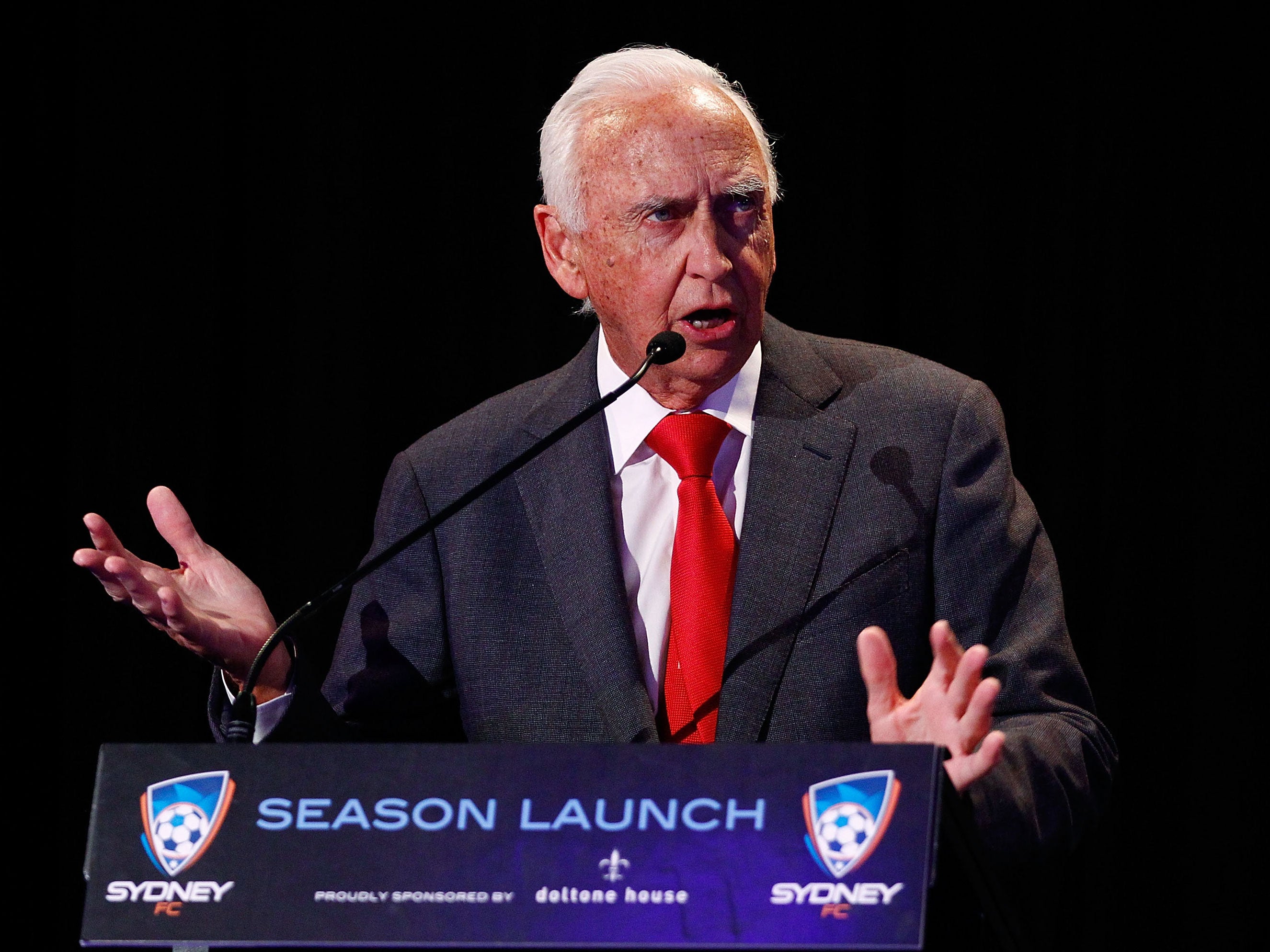 Paul Ramsay at a Sydney FC event in 2011.