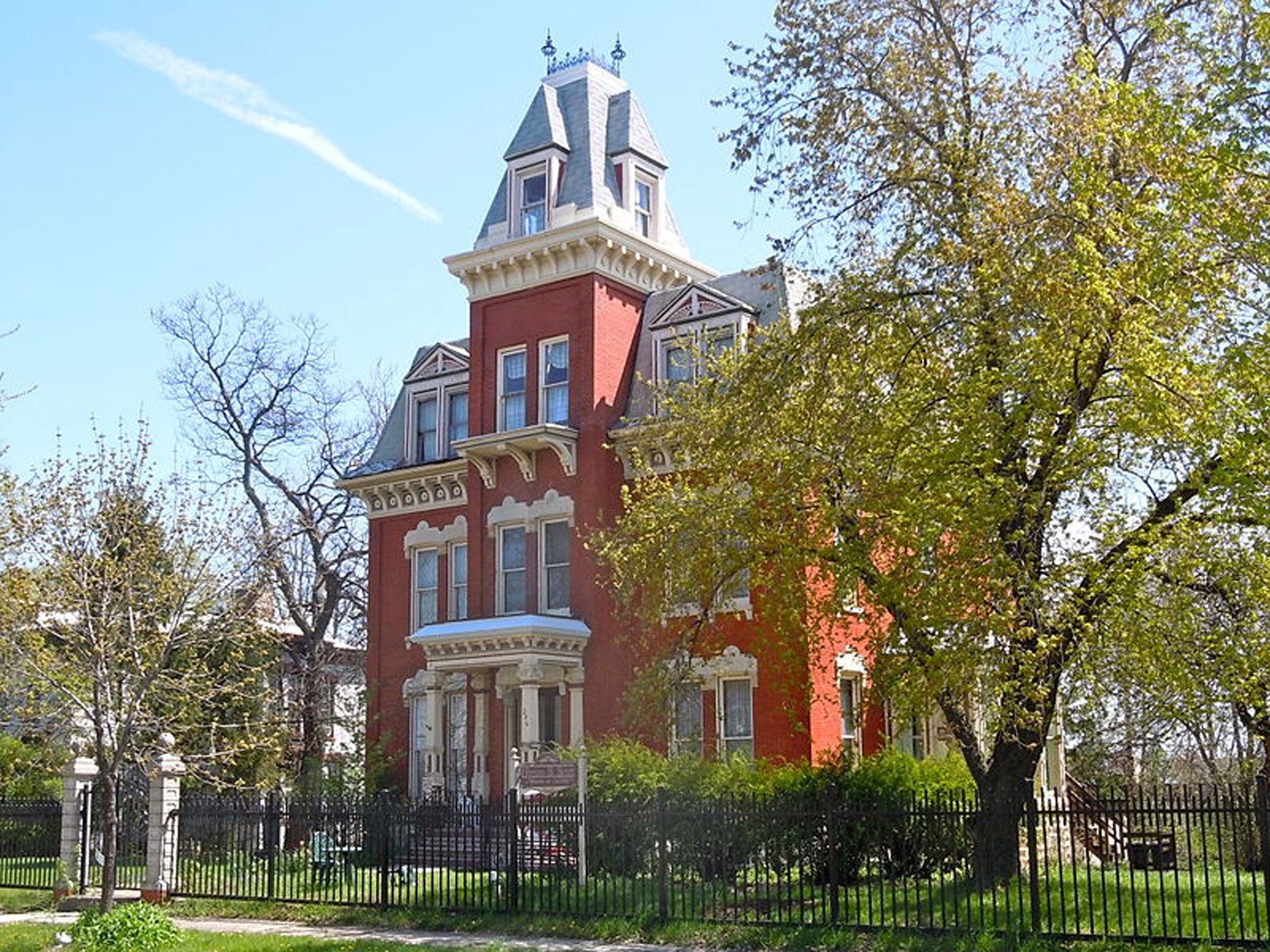 The property has been the site of a host of deaths - including a murder