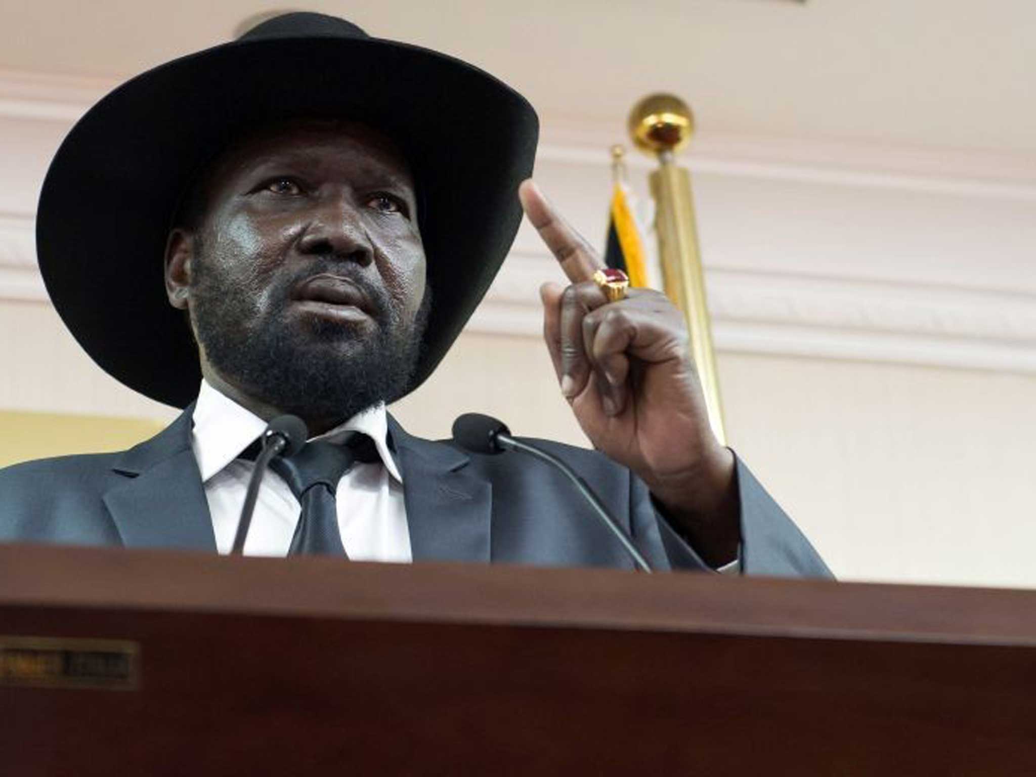 Salva Kiir: Has agreed to talks
