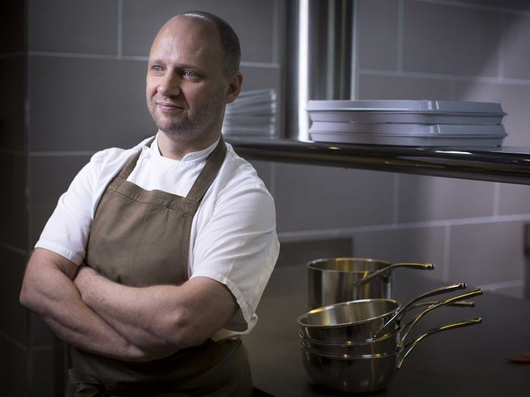 Rogan at his new Restaurant in Claridges Hotel