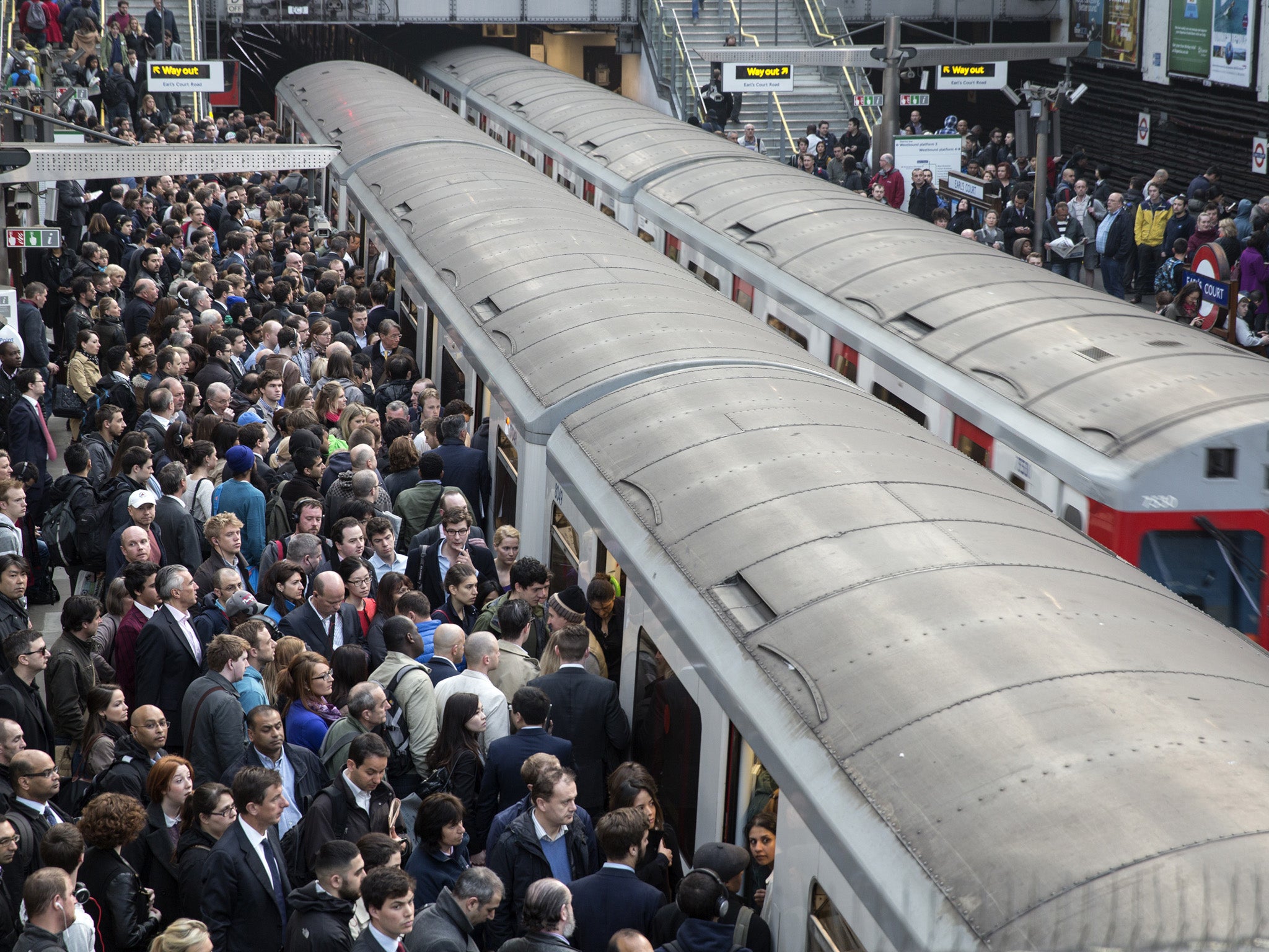 Tube strikes in April caused havoc for passengers.