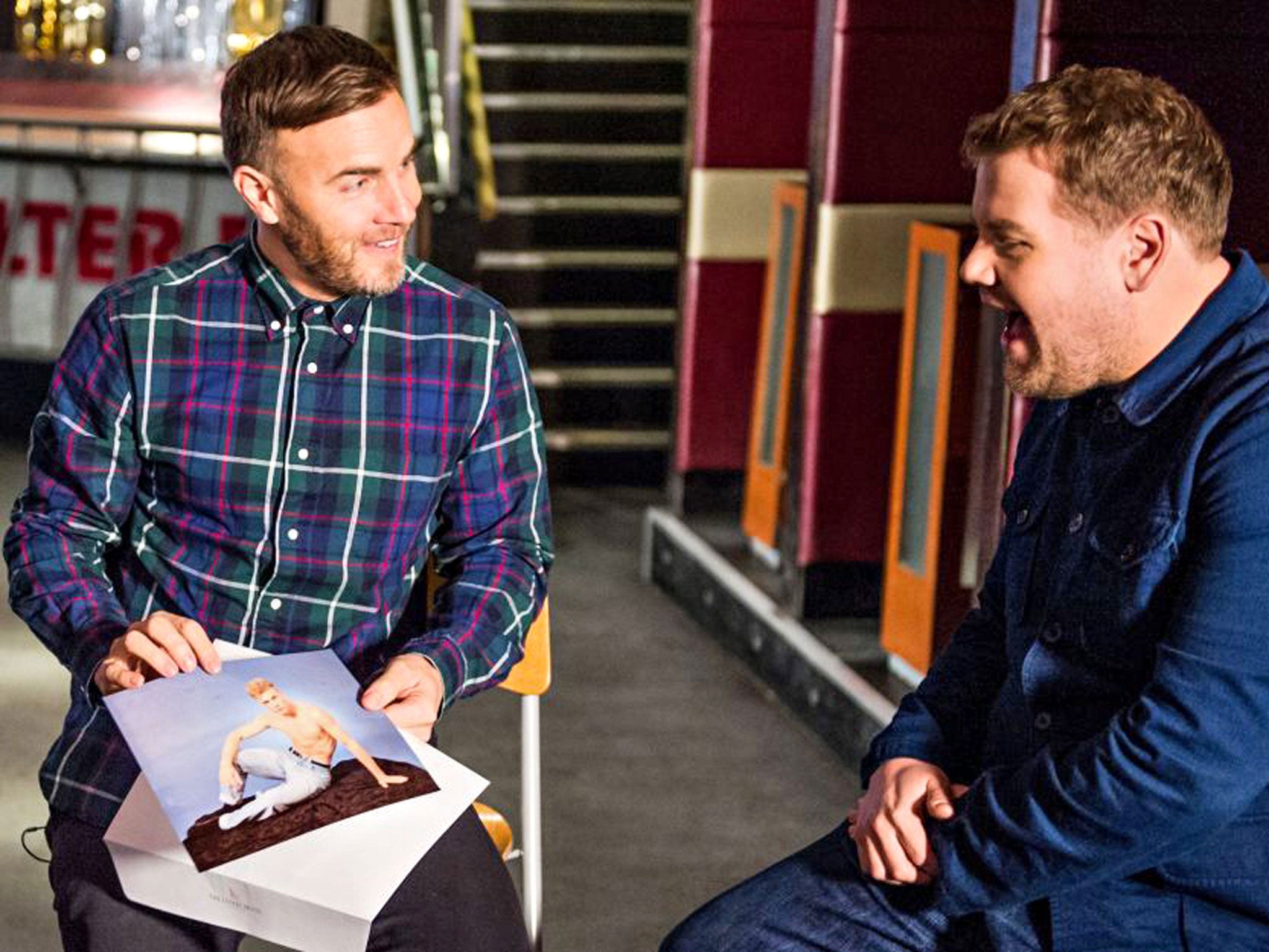 Take two: 'When Corden Met Barlow'