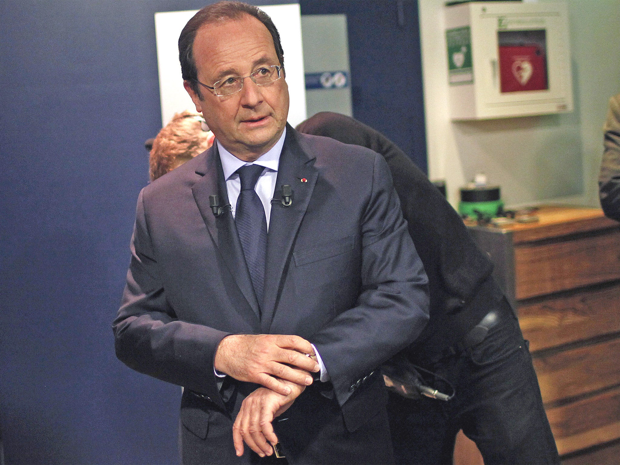 François Hollande faced an hour of questions at BFM TV