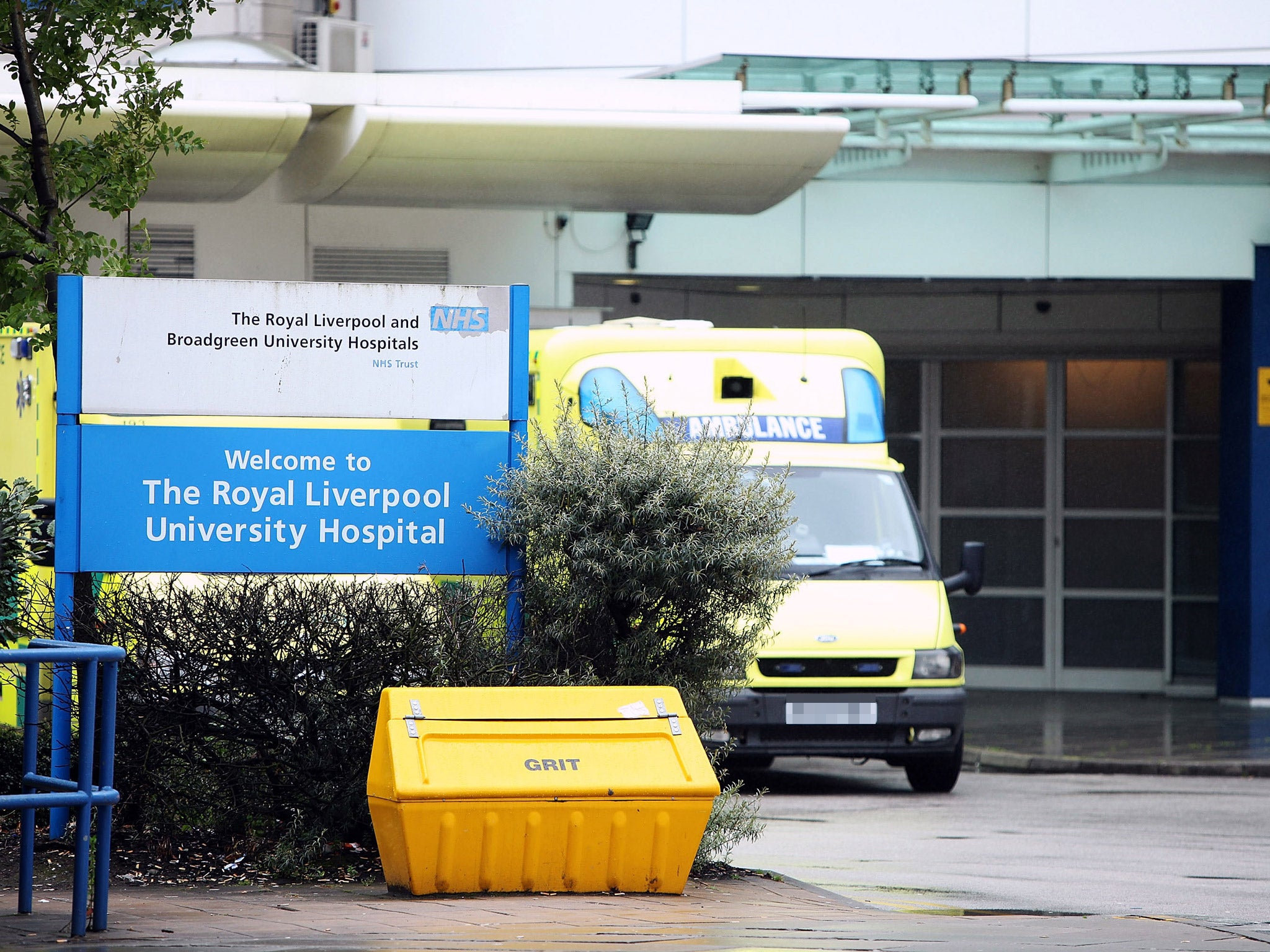 A general view of the Royal Liverpool University Hospital