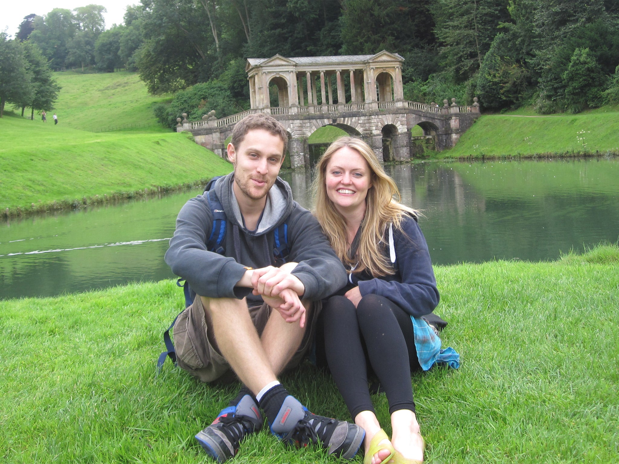 Mike Brandon, who needs a stem-cell transplant by July, with his fiancée Kate