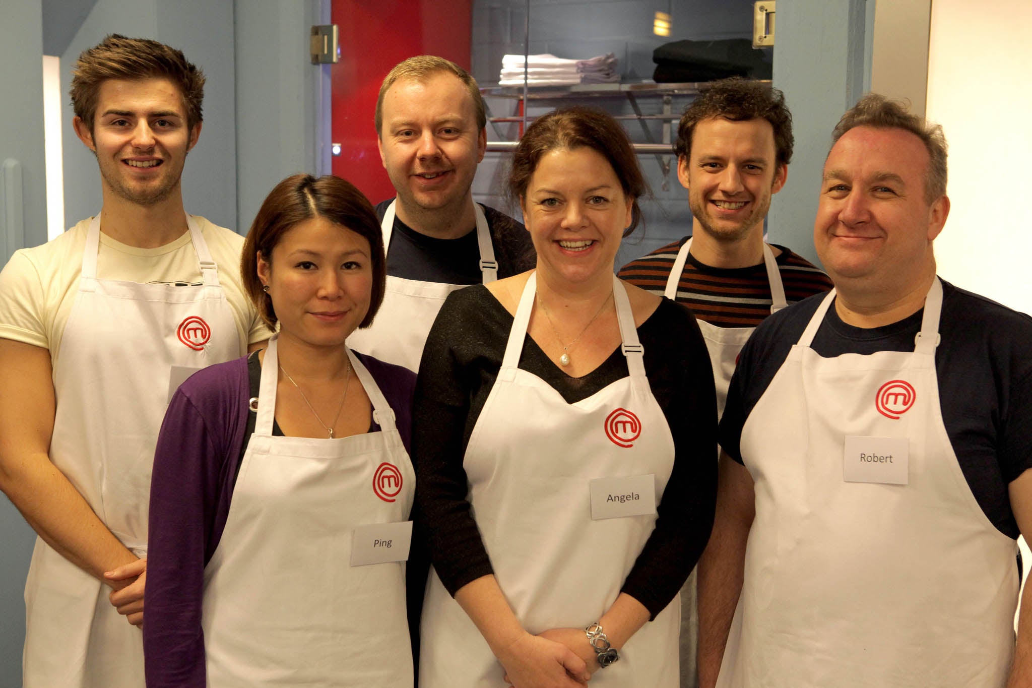 MasterChef 2014 semi-finalists: Jack, Ping, Michael, Angela, Luke and Robert