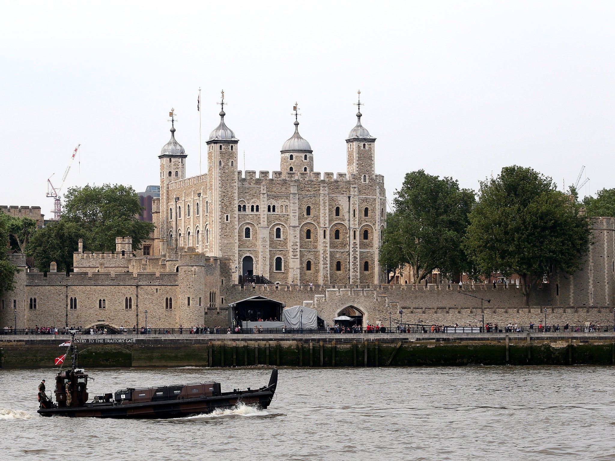 The installation is set to raise more than £15 million for military charities