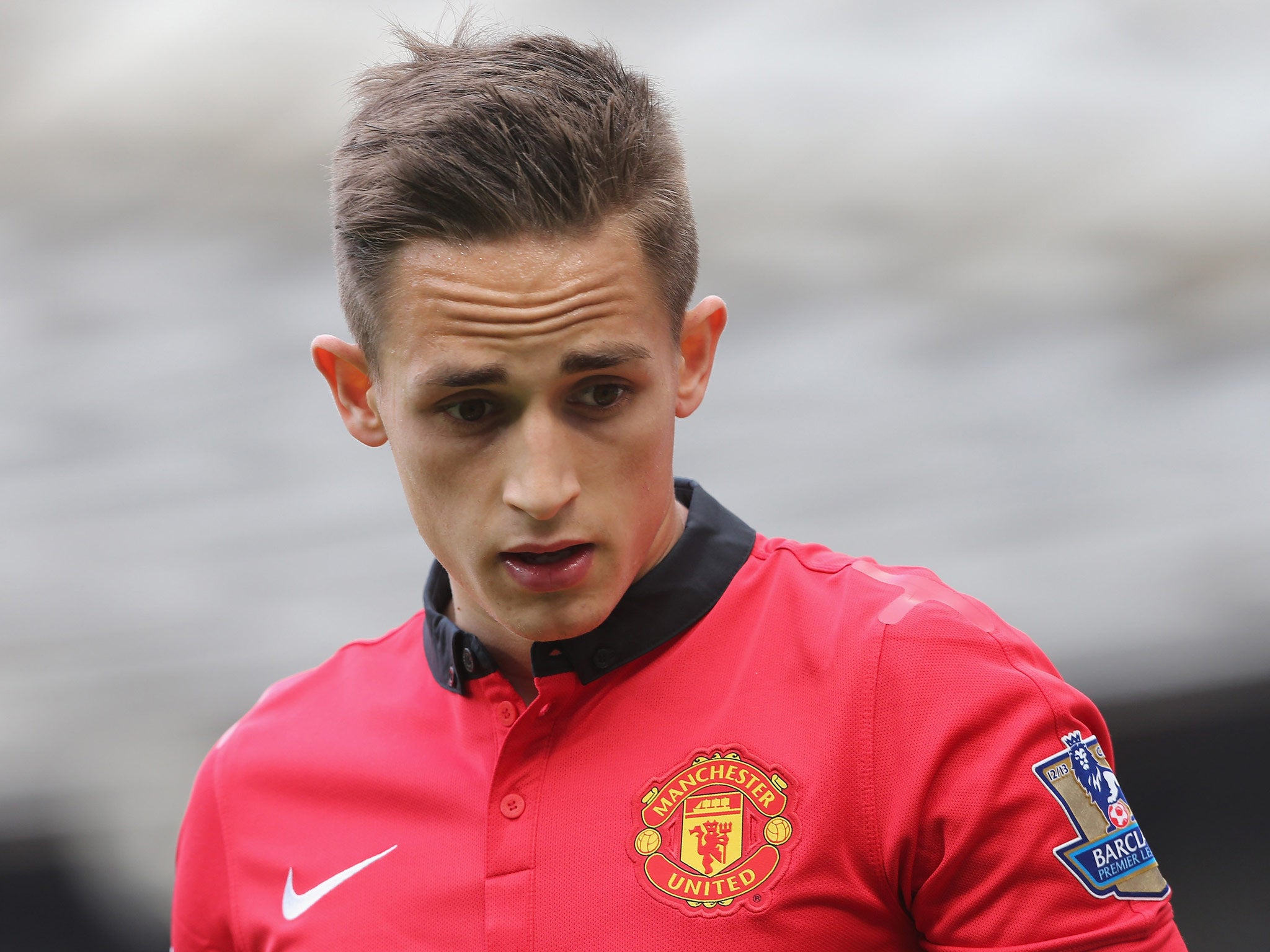 Manchester United forward Adnan Januzaj