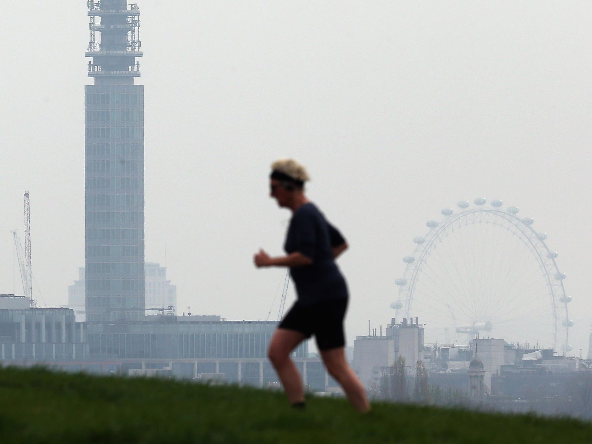 Exercising outdoors can be beneficial