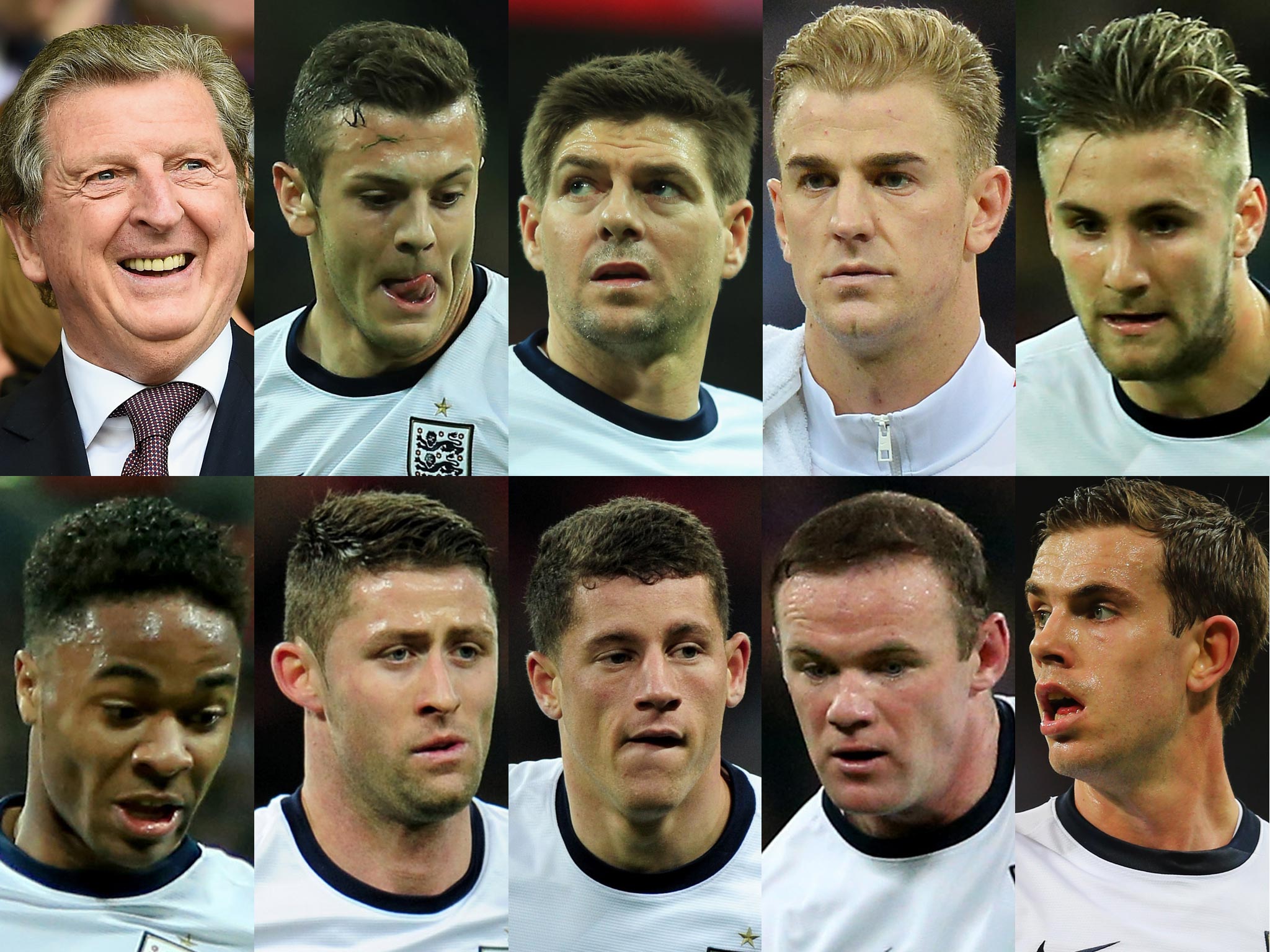 Roy Hodgson has announced his England squad