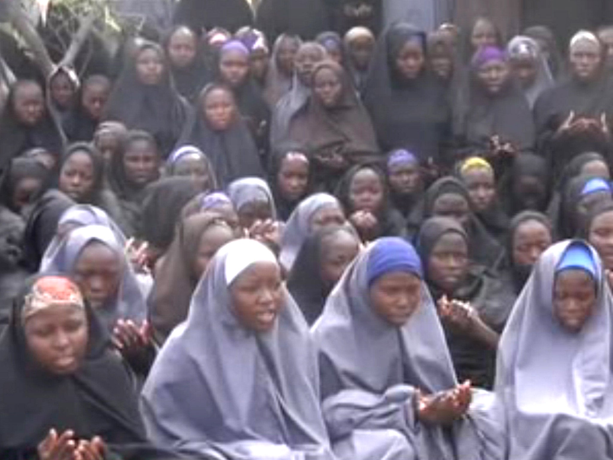 The video issued by Boko Haram on Monday claimed to show some of the 276 schoolgirls abducted in Chibok on 14 April. Its leader said they would not be released until Boko Haram prisoners were freed