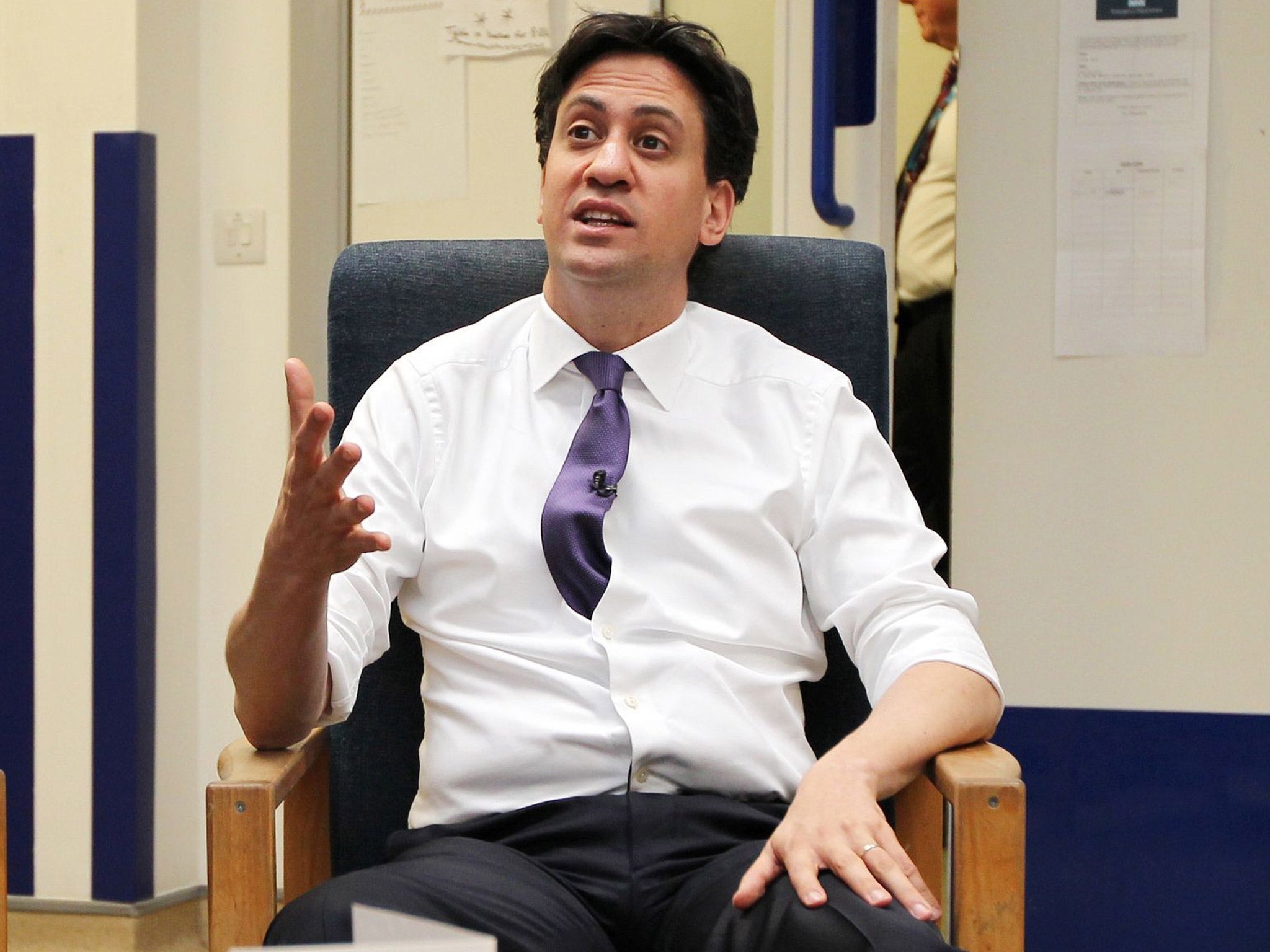 The Labour leader promises to raise standards of care for the elderly