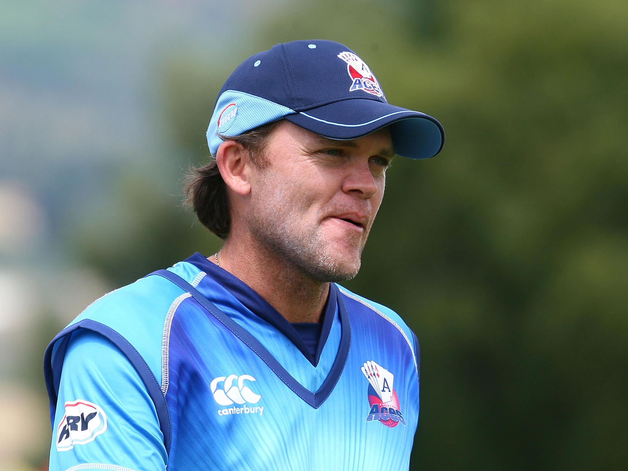 Lou Vincent of Auckland looks on during the Twenty20 match between Otago and Auckland at Queenstown Events Centre on December 31